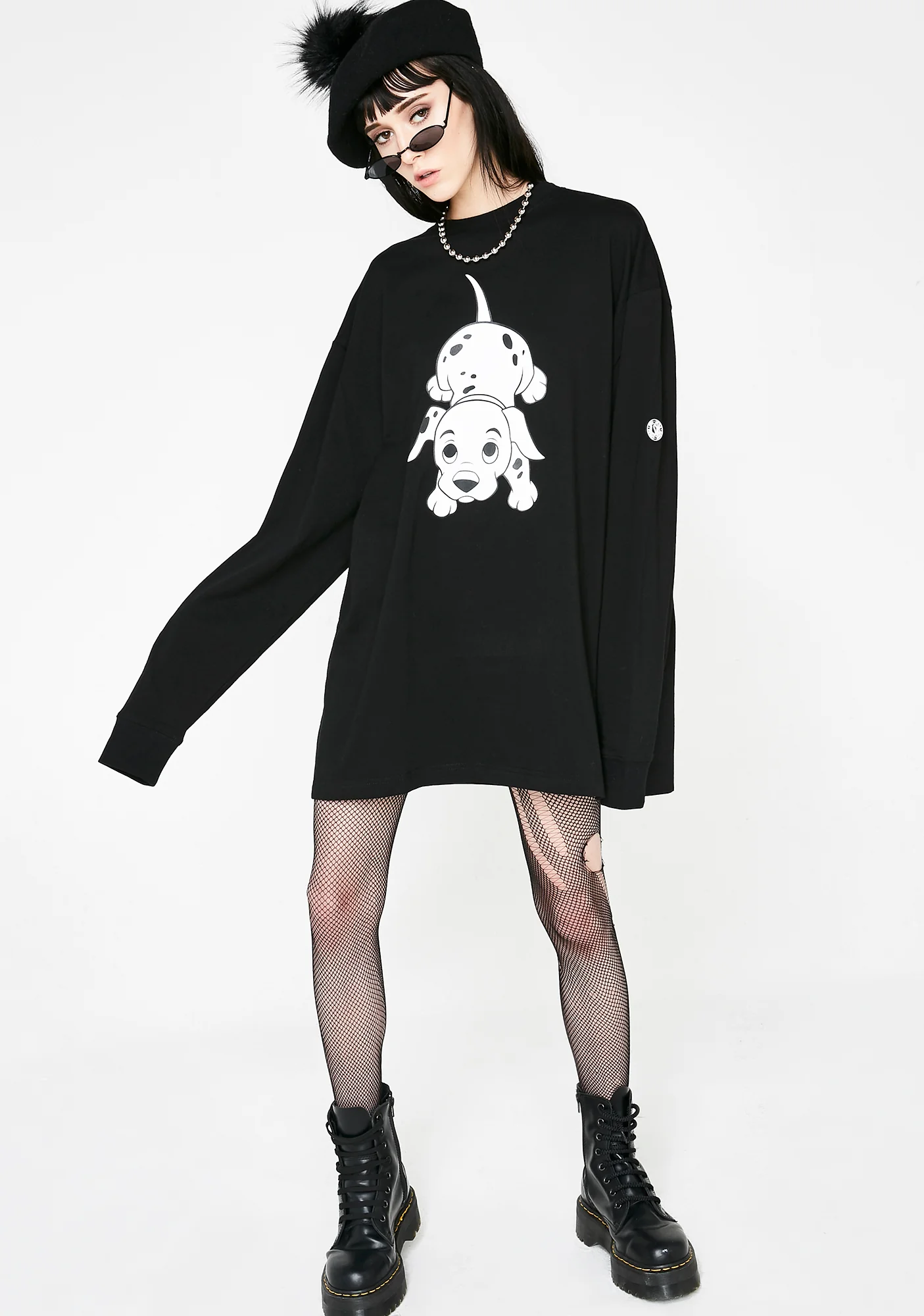 101 Print Big Long Tee - Image 2