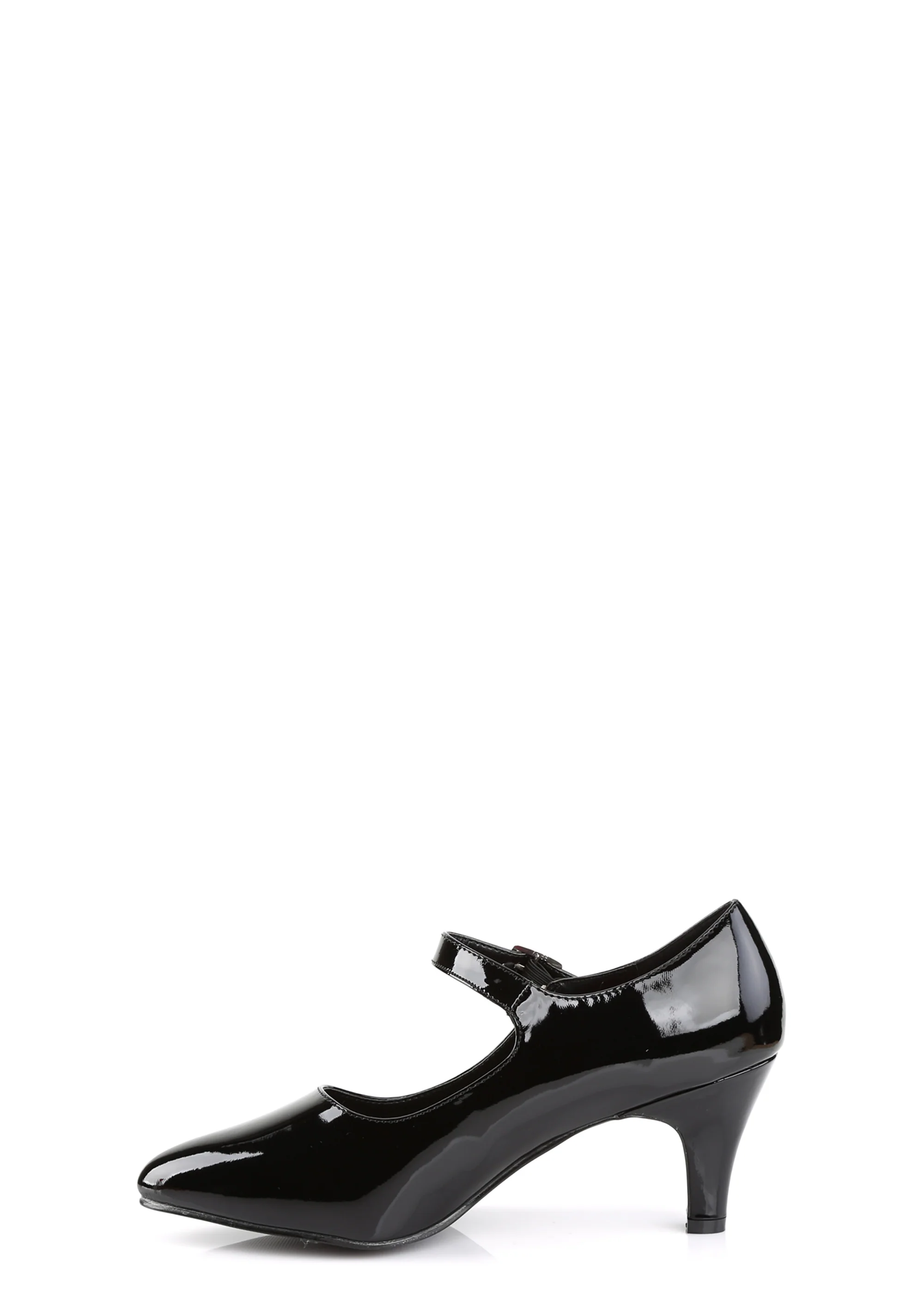 Divine-440 D'Orsay Mary Jane Pumps-Black - Image 2