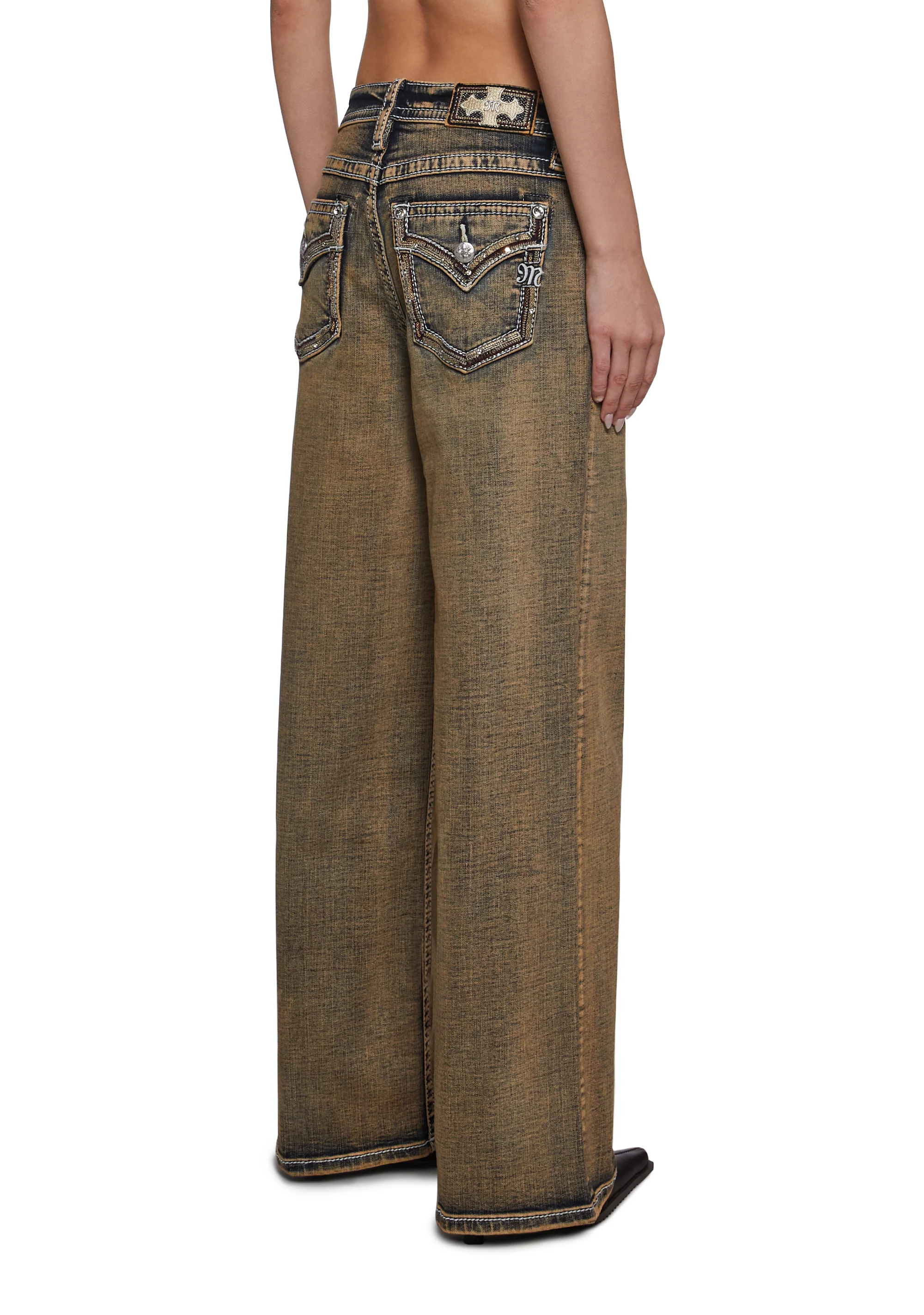 30" High Rise Wide Jeans - Image 4