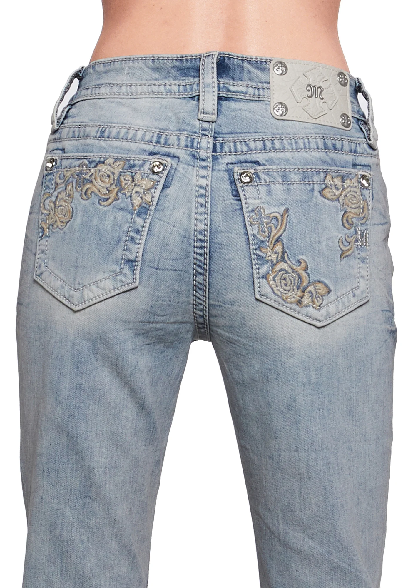 Anora Floral Flare Jeans 32" - Image 5