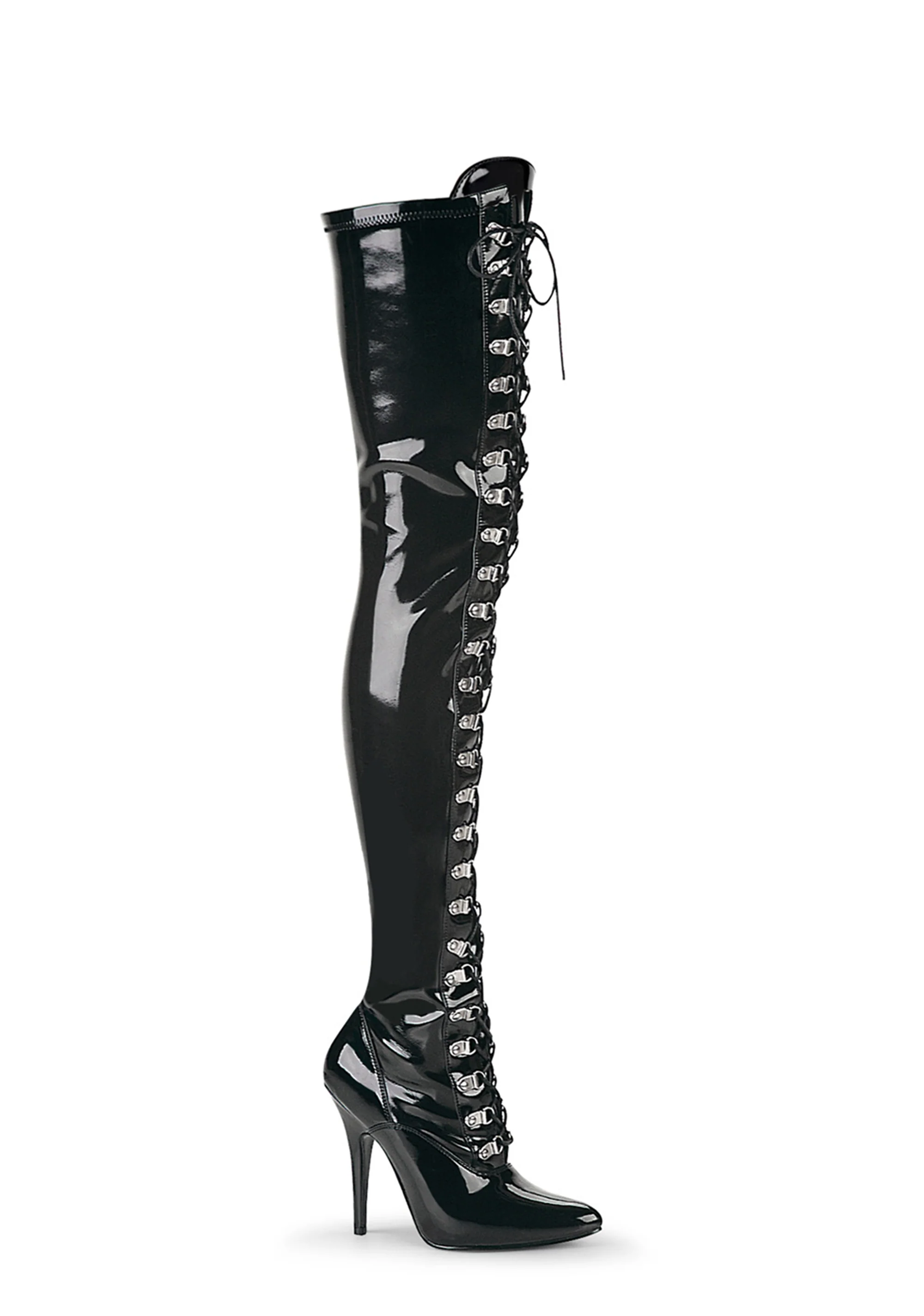 Seduce-3024 Thigh High Boots-Black - Image 3