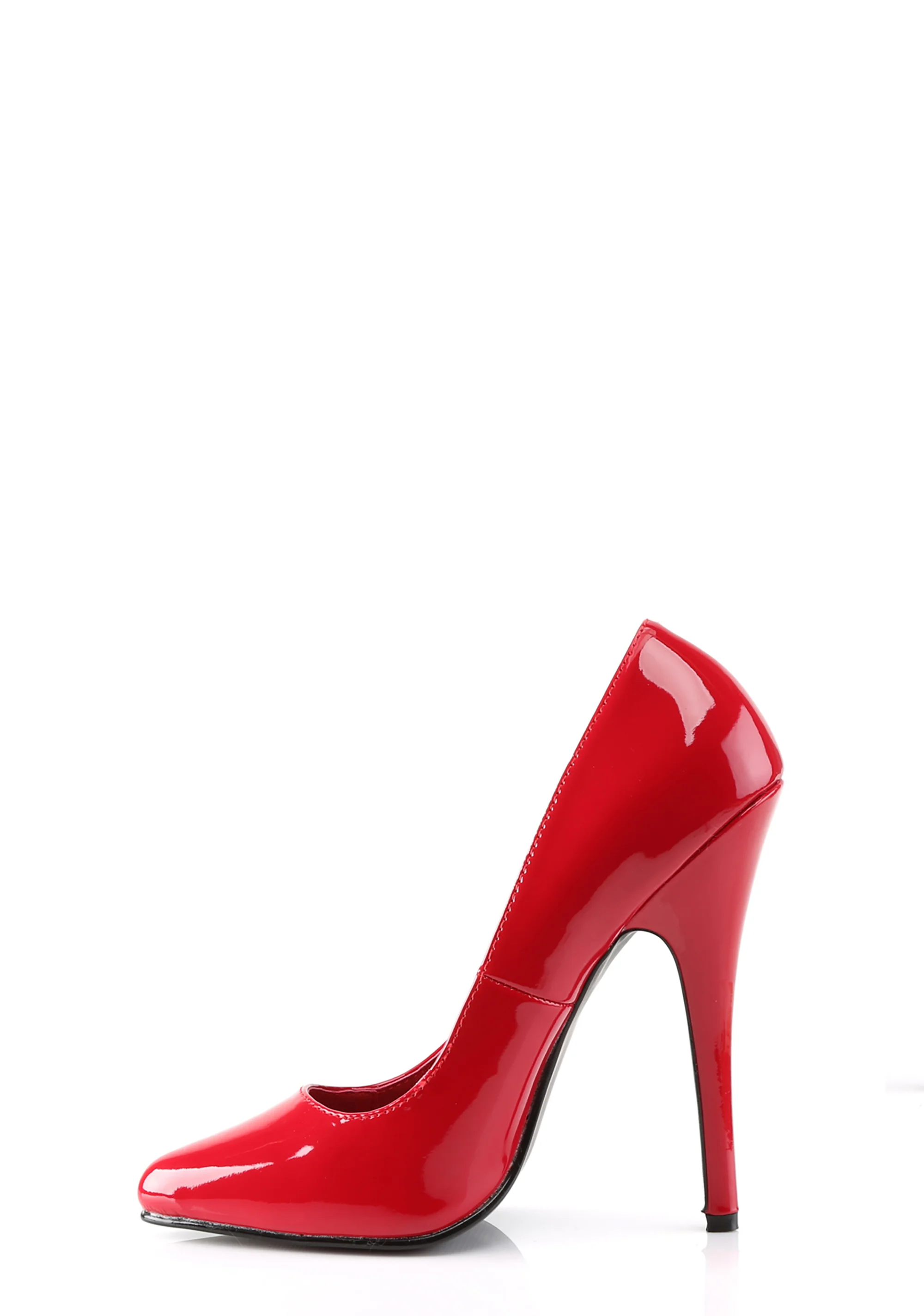 Domina-420 Classic Pumps-Red - Image 2