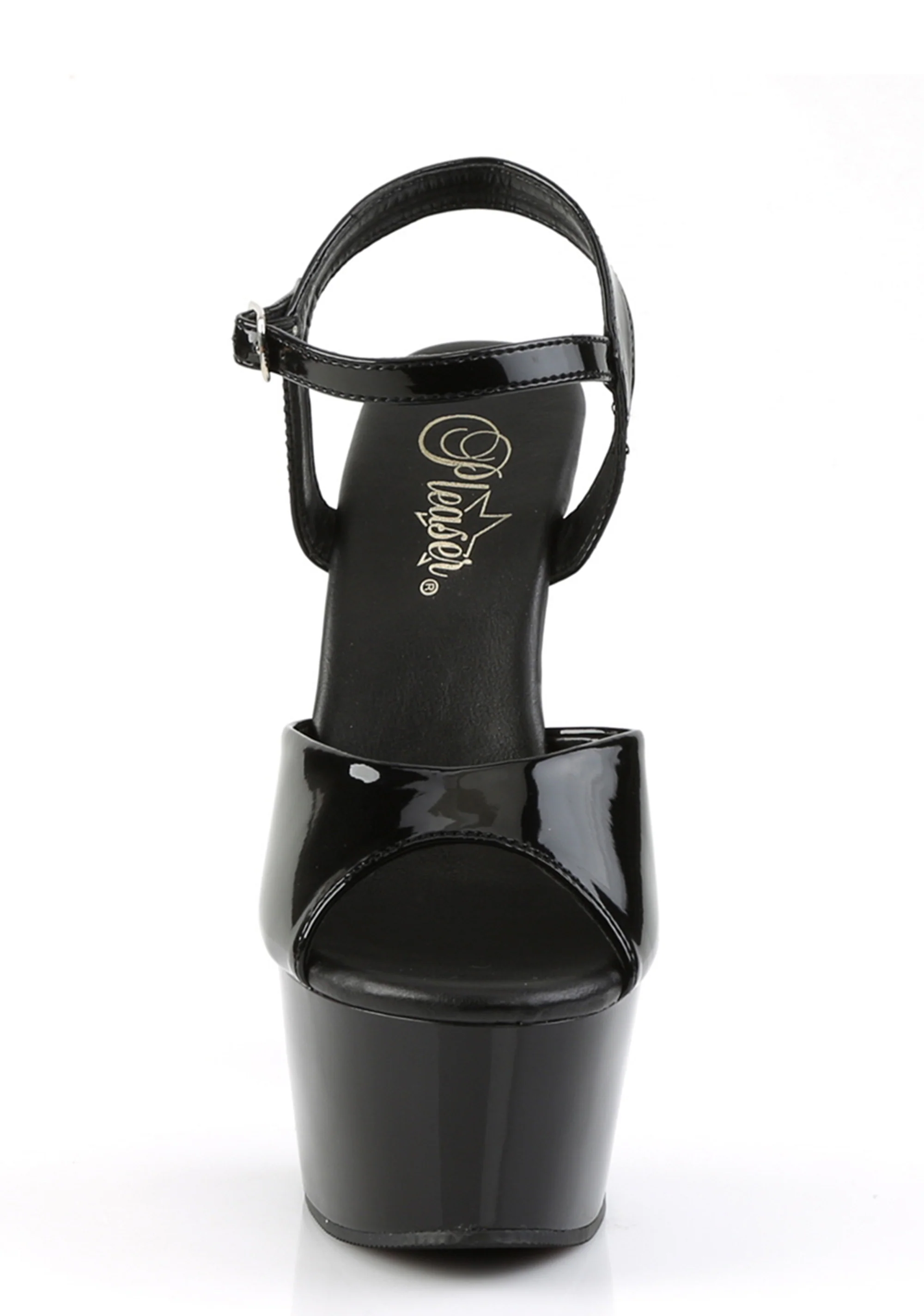 Aspire-609 Platform Ankle Strap Sandals-Black - Image 3