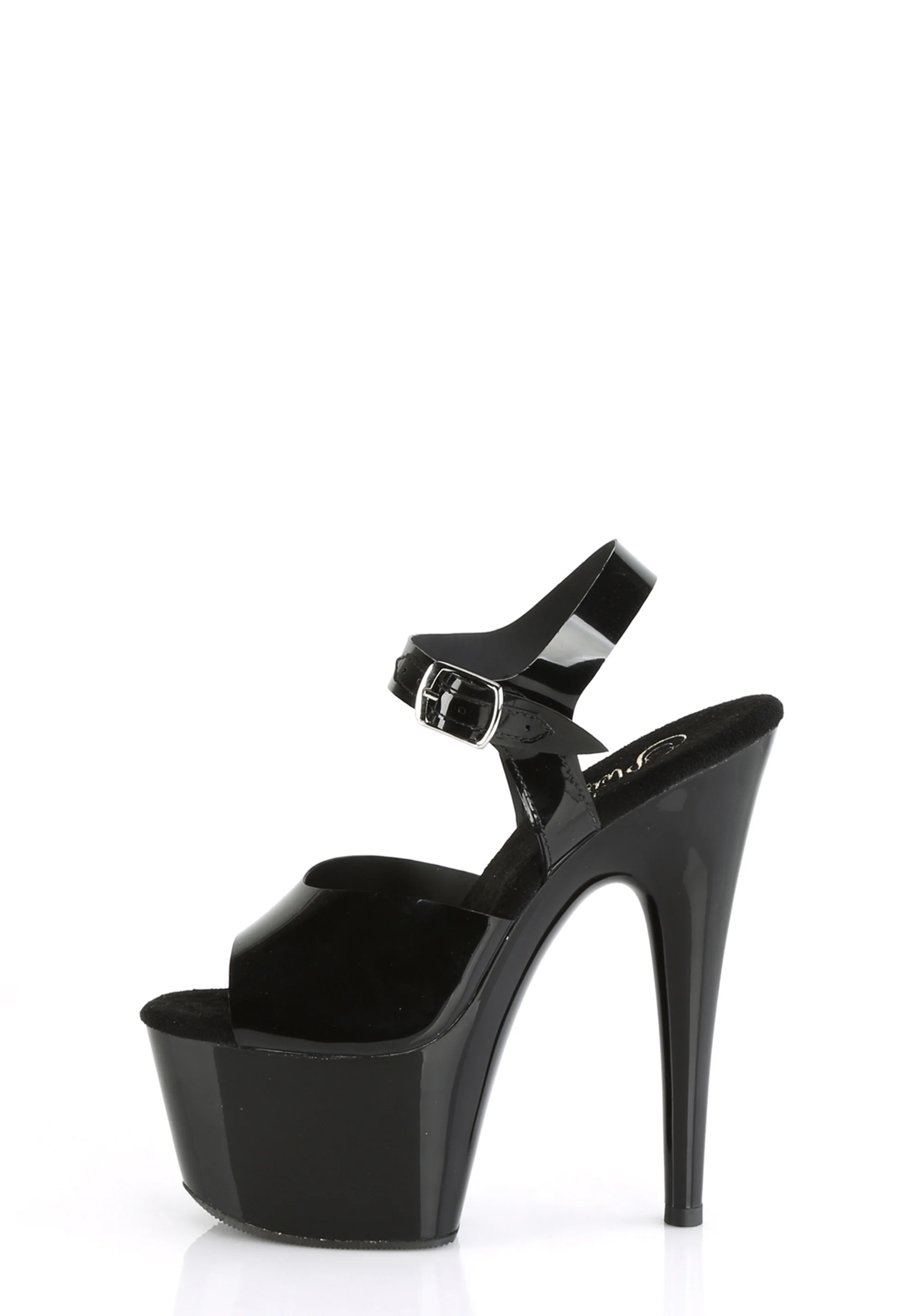 Adore-708N Platform Ankle Strap Sandals-Black - Image 2