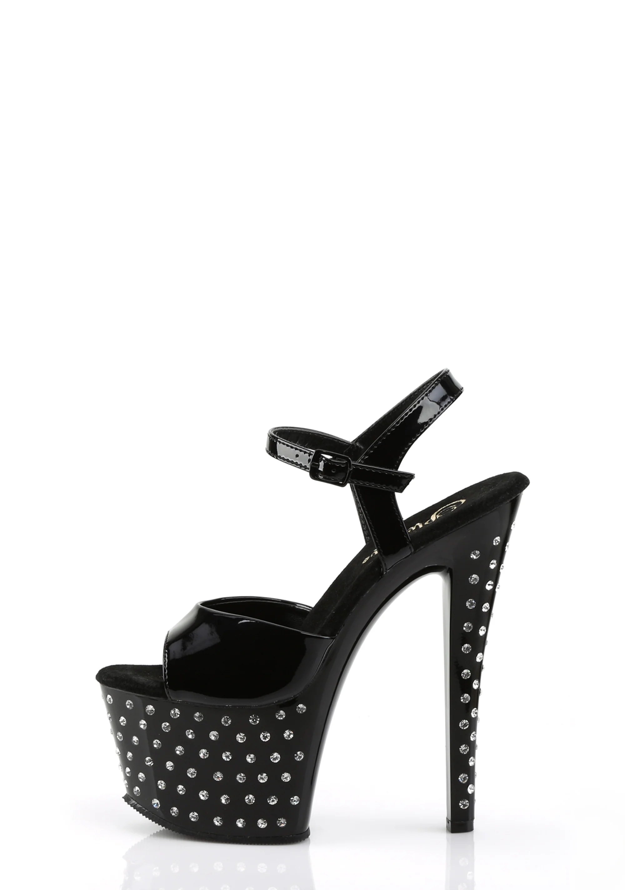 Stardust-709 Rhinestone Studded Sandals - Image 2