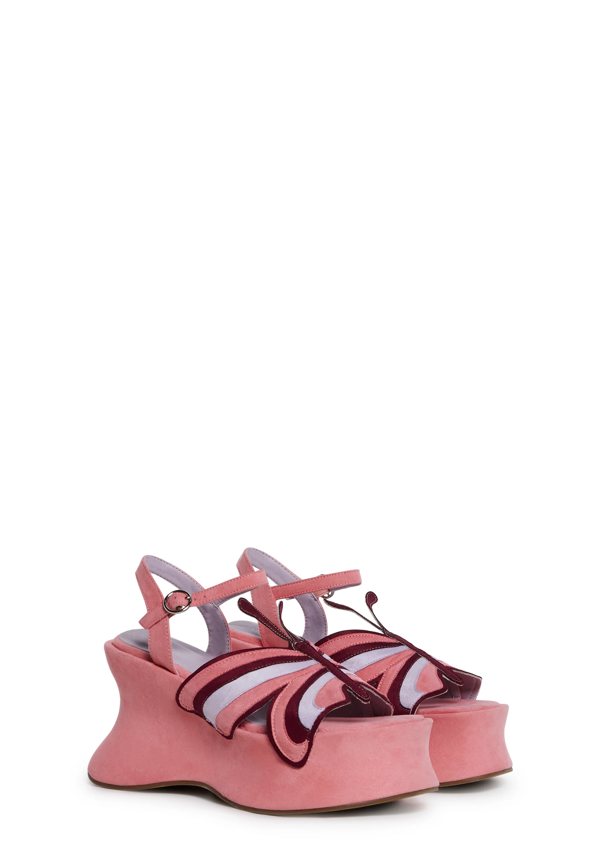 Butterfly Vibes Platform Wedges - Image 3