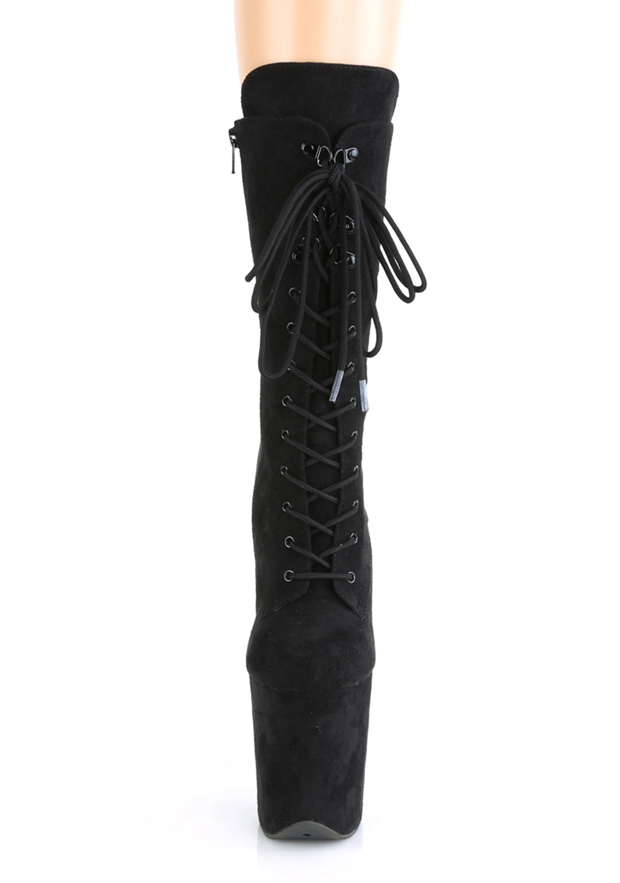 Flamingo-1050FS Platform Mid-Calf Boots-Black - Image 3