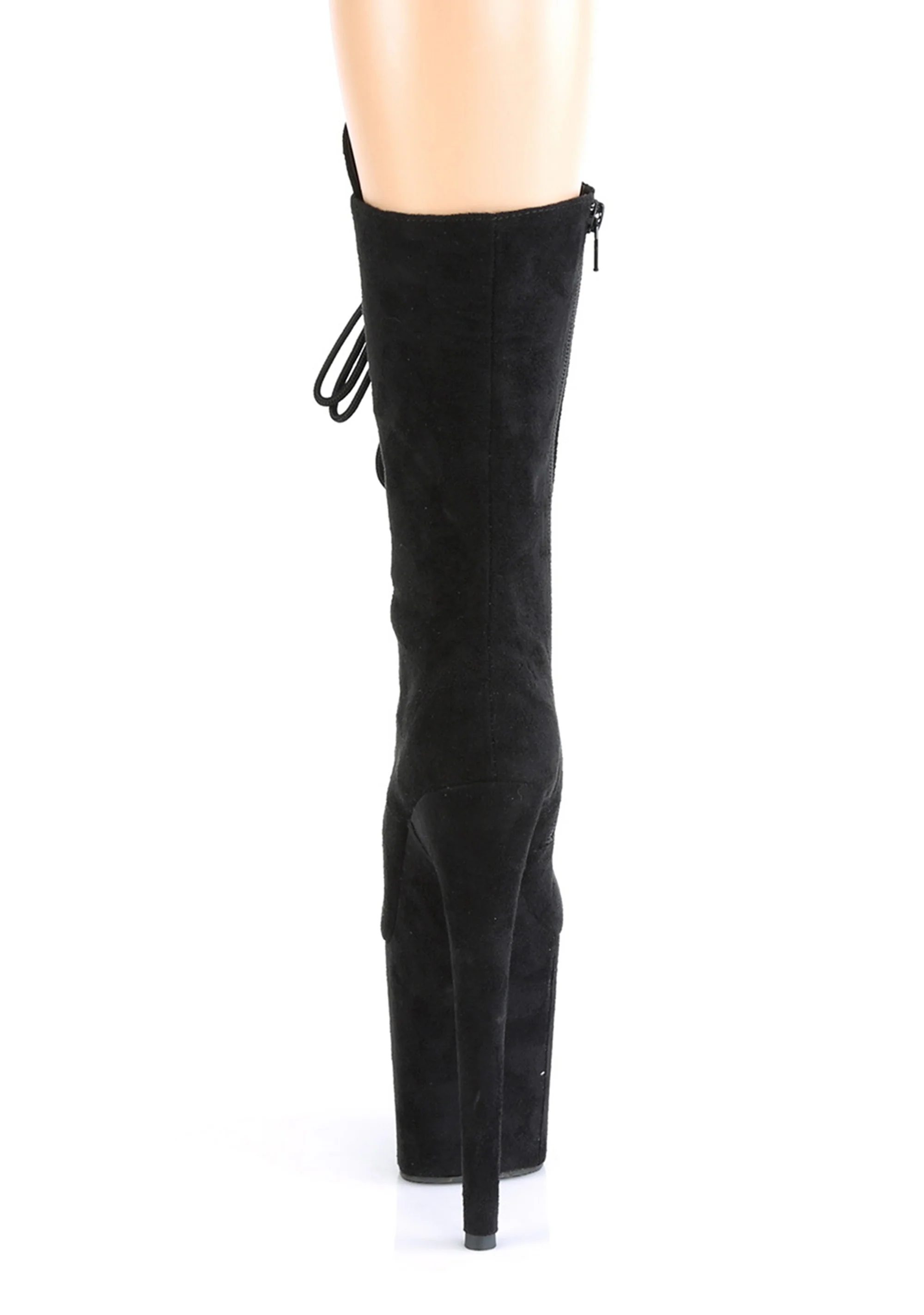 Flamingo-1050FS Platform Mid-Calf Boots-Black - Image 4
