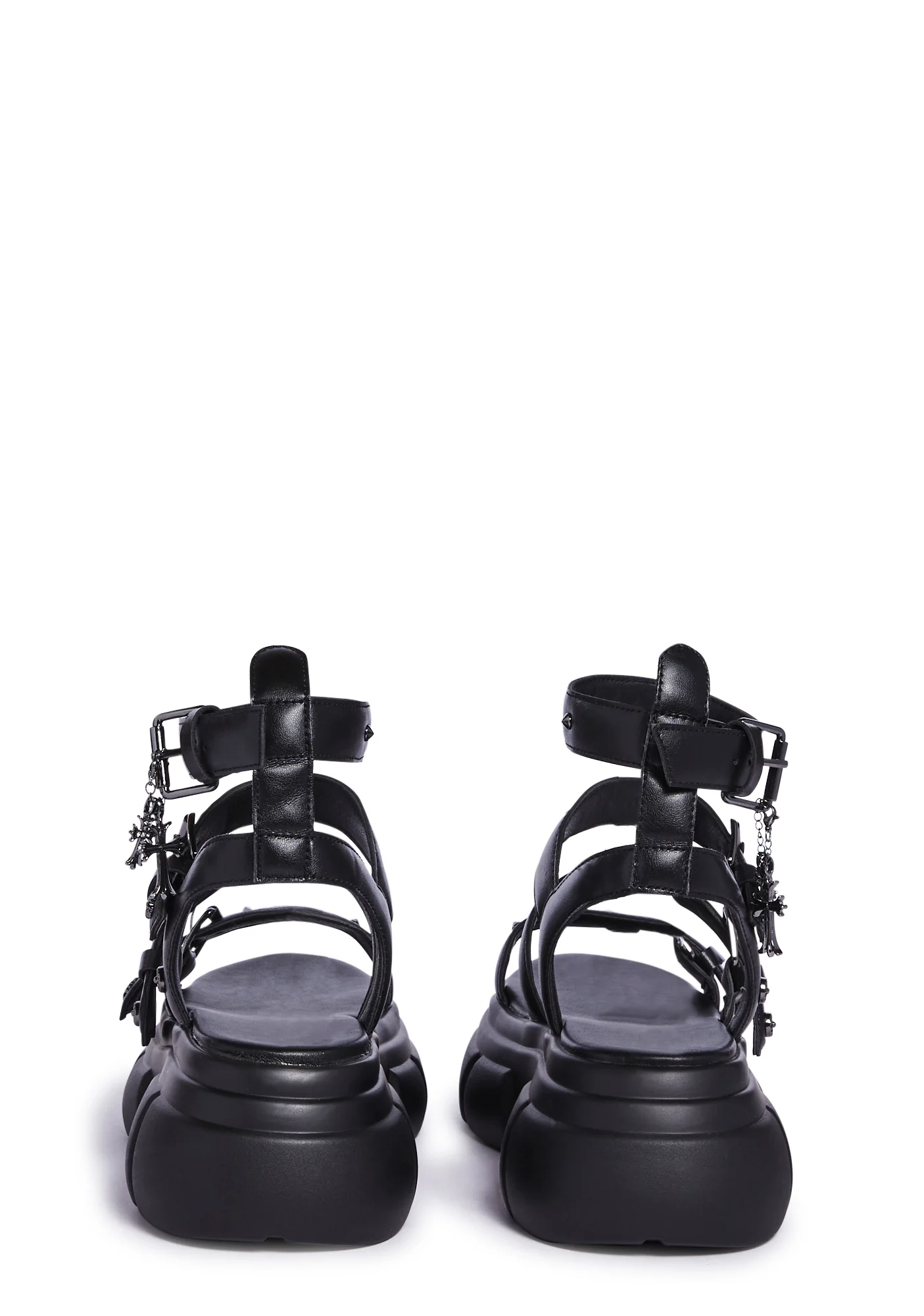 A Raining Vengeance Platform Sandals - Image 4