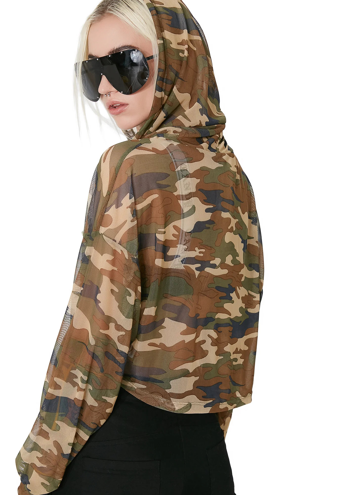 About Face Camo Hoodie - Image 4