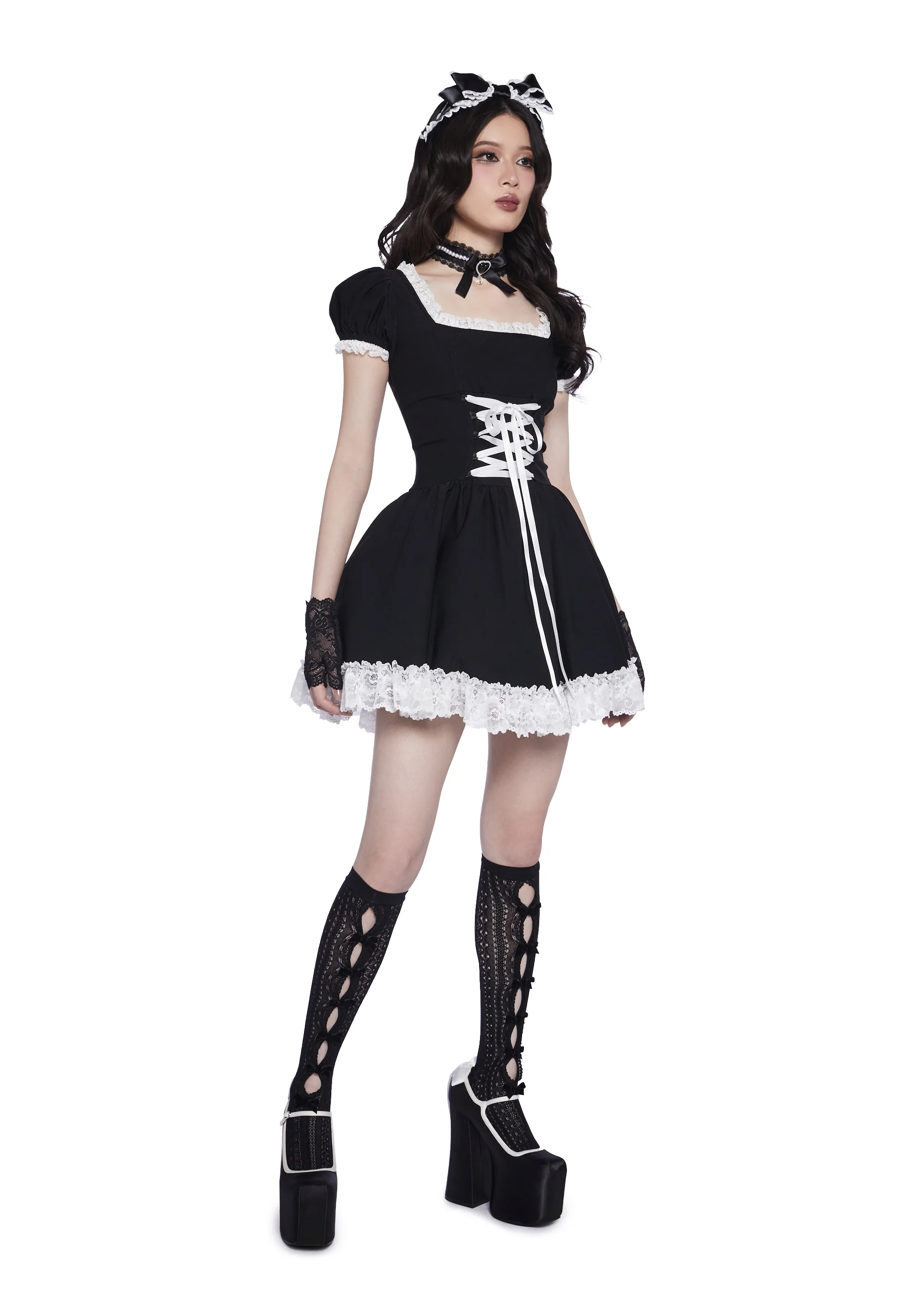 Absolute Grim Mini Dress - Image 2