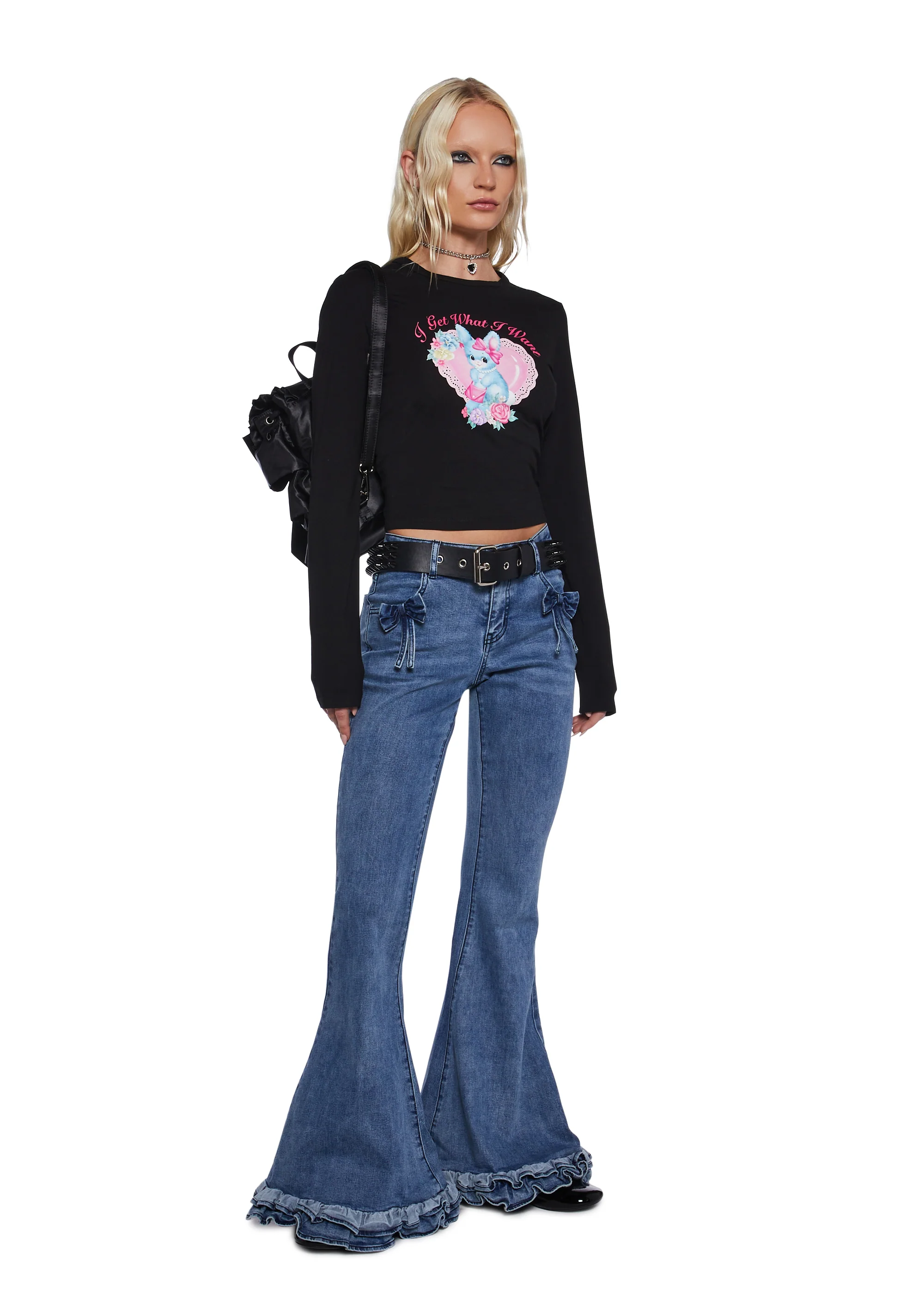 Academic Damsel Denim Pants - Image 2