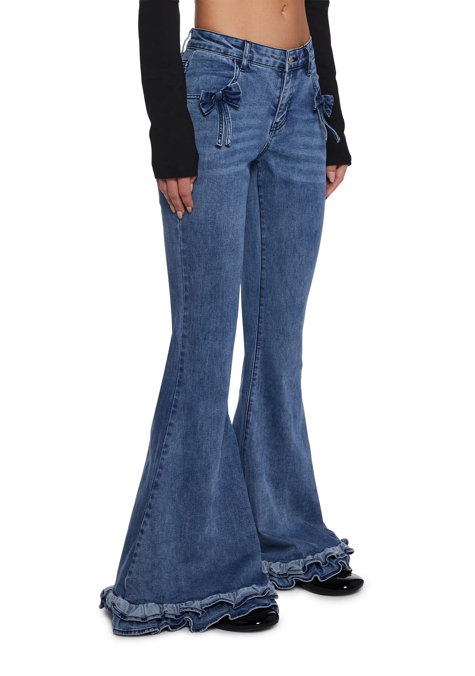 Academic Damsel Denim Pants - Image 3
