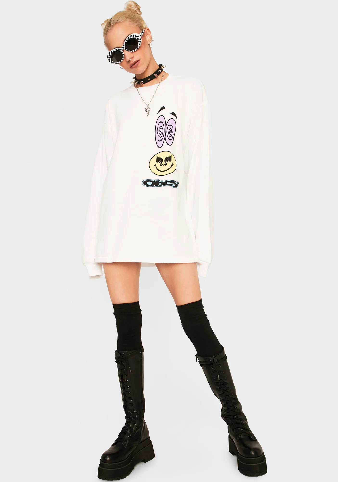Acid Crash Long Sleeve Graphic Tee - Image 3