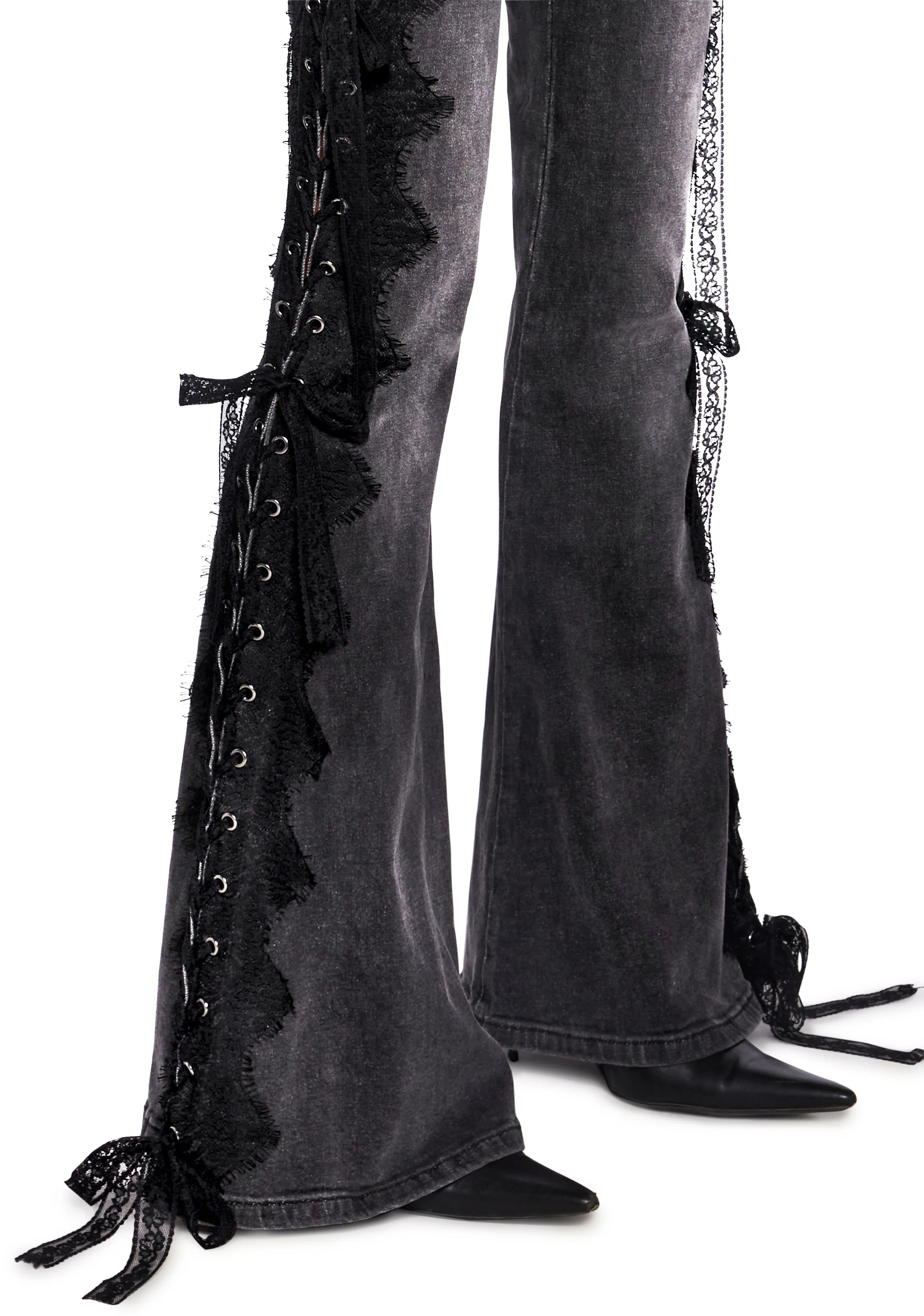 Across The Crowd Flare Jeans - Image 5