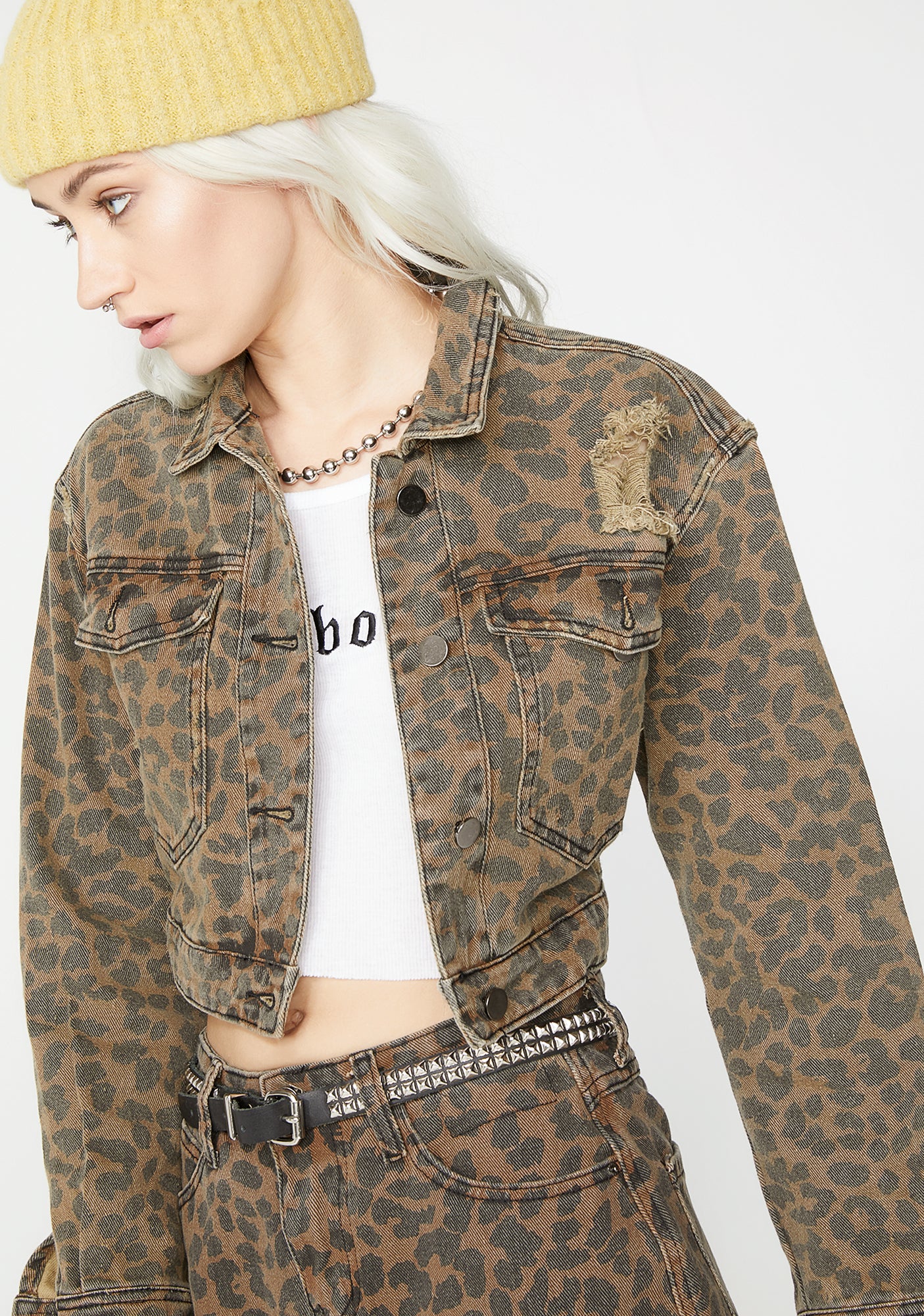 Actin Catty Denim Jacket - Image 3