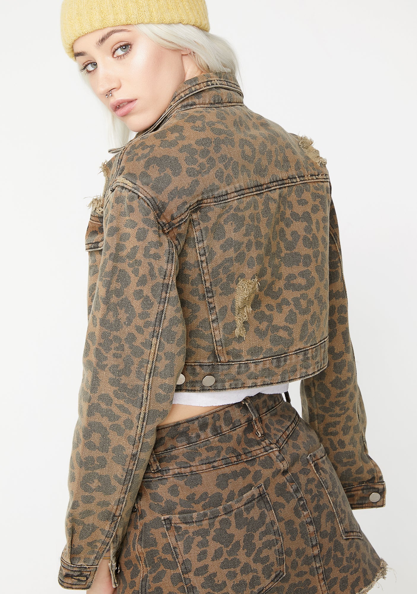 Actin Catty Denim Jacket - Image 4