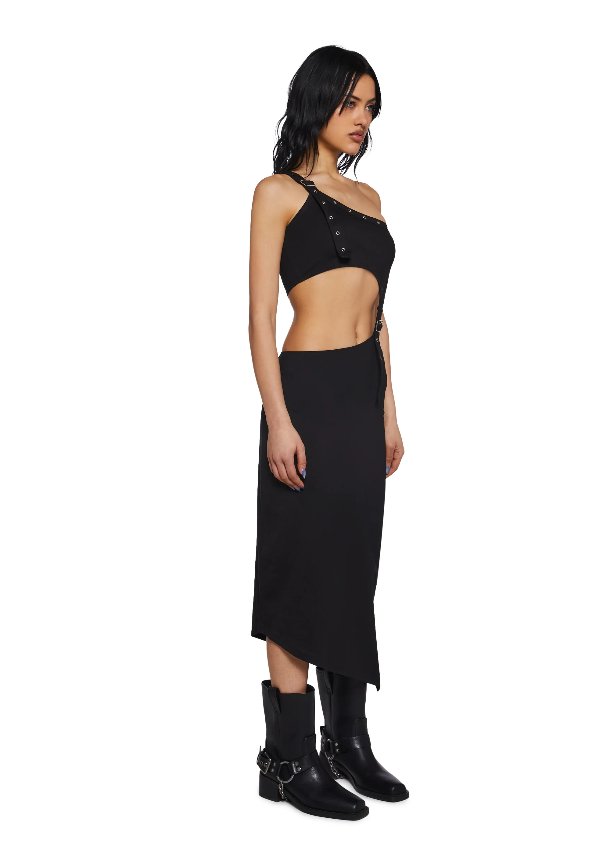 Akari Cut Out Dress - Image 3