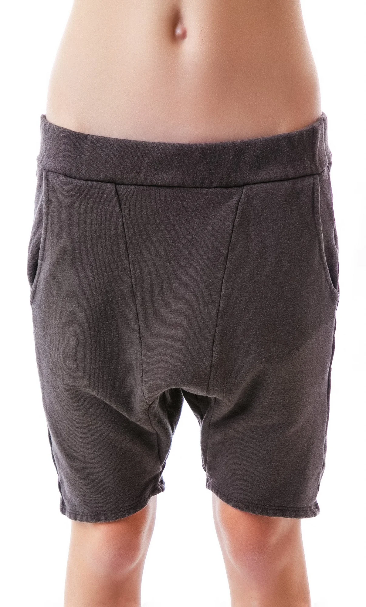 Ali Drop Crotch Short - Black - Image 5