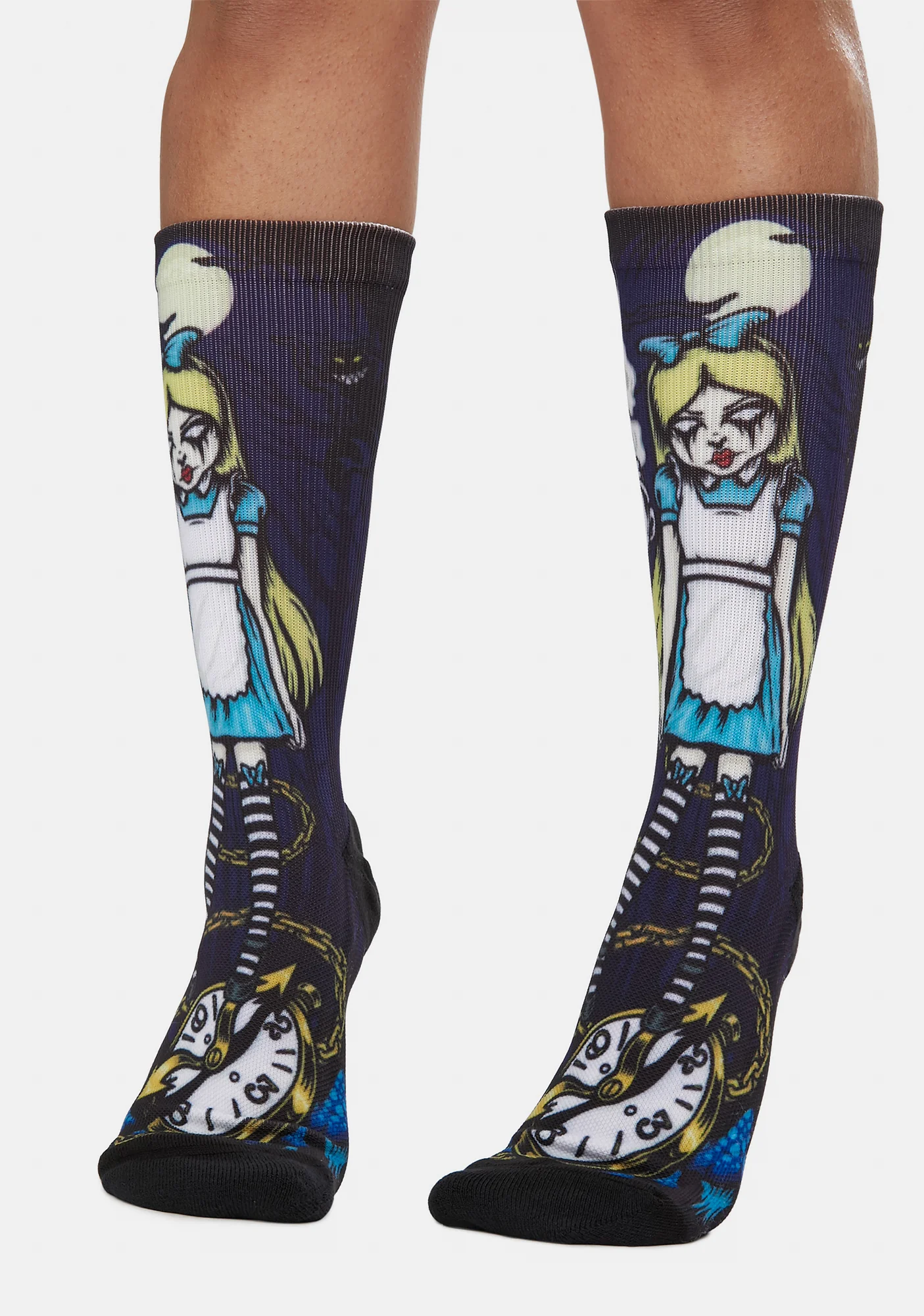 Alice Crew Printed Socks - Image 2