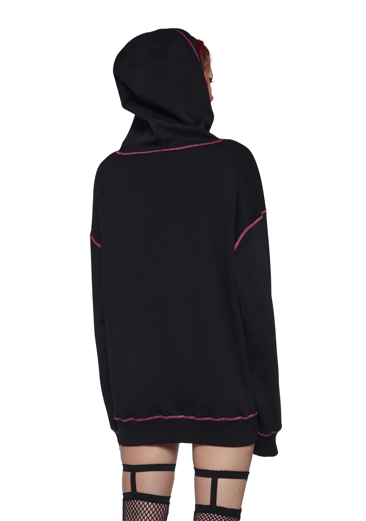 Alien Antics Graphic Hoodie - Image 4
