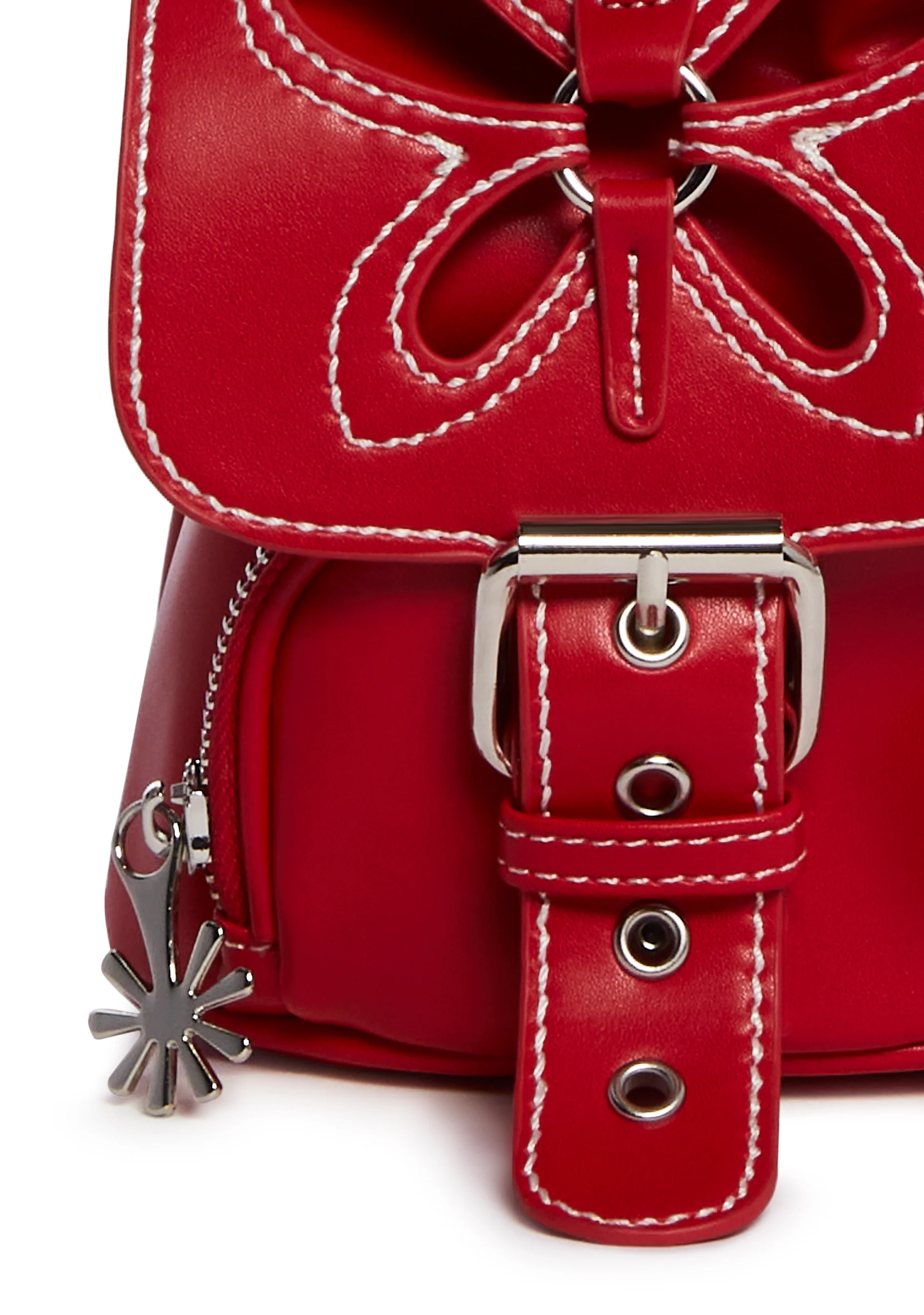 Feeling Good Butterfly Backpack - Red - Image 6