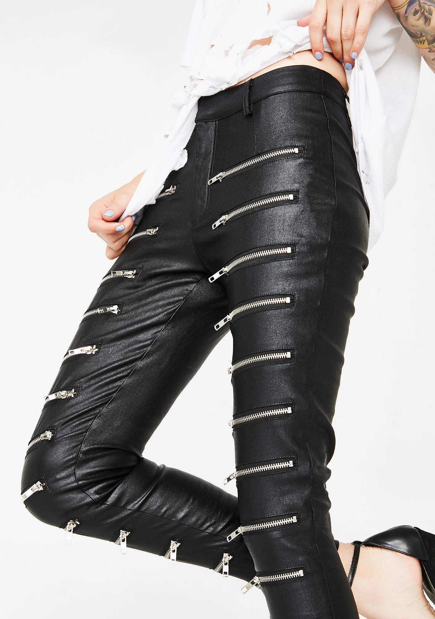 All Talk Zip Pants - Image 3