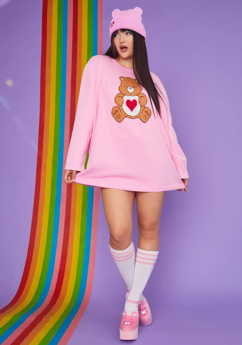 Always Love You Lots Oversized Knit Sweater - Image 3