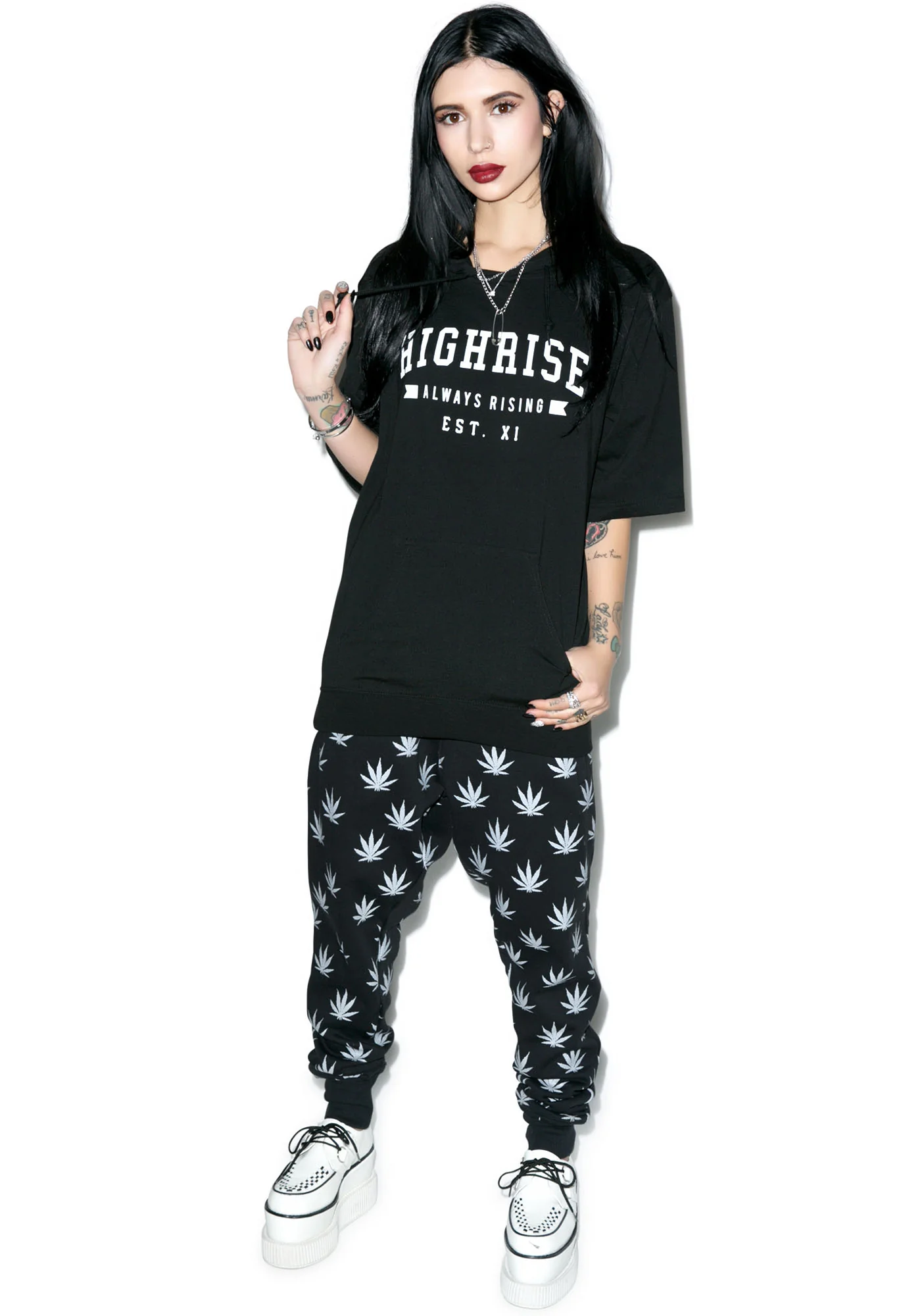 Always Rising Short Sleeve Hoodie - Image 3