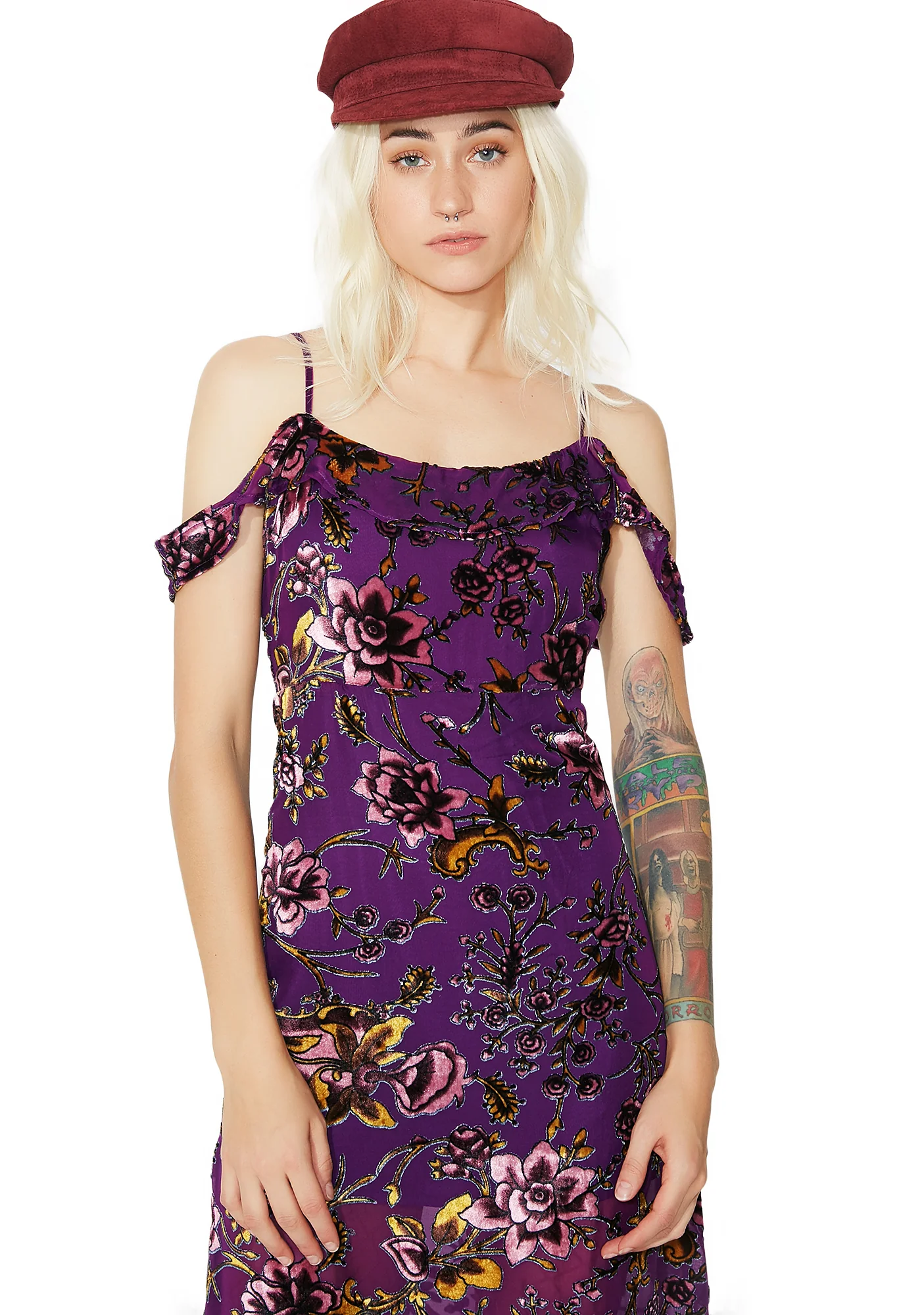 Amaryllis Cold Shoulder Dress - Image 3