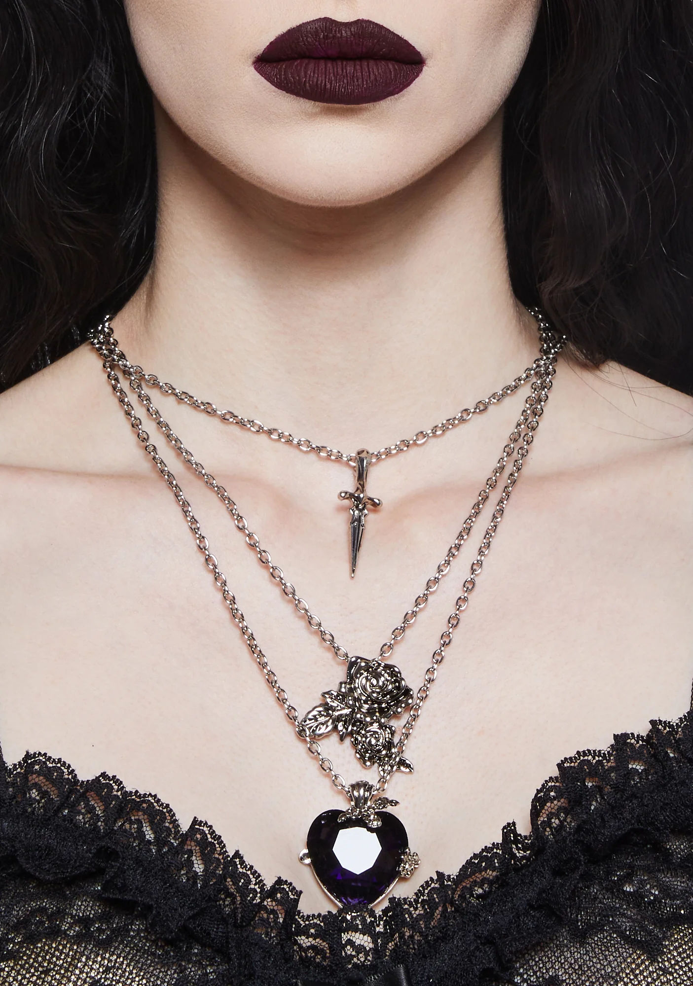 Among Lovers Necklace Set - Image 3
