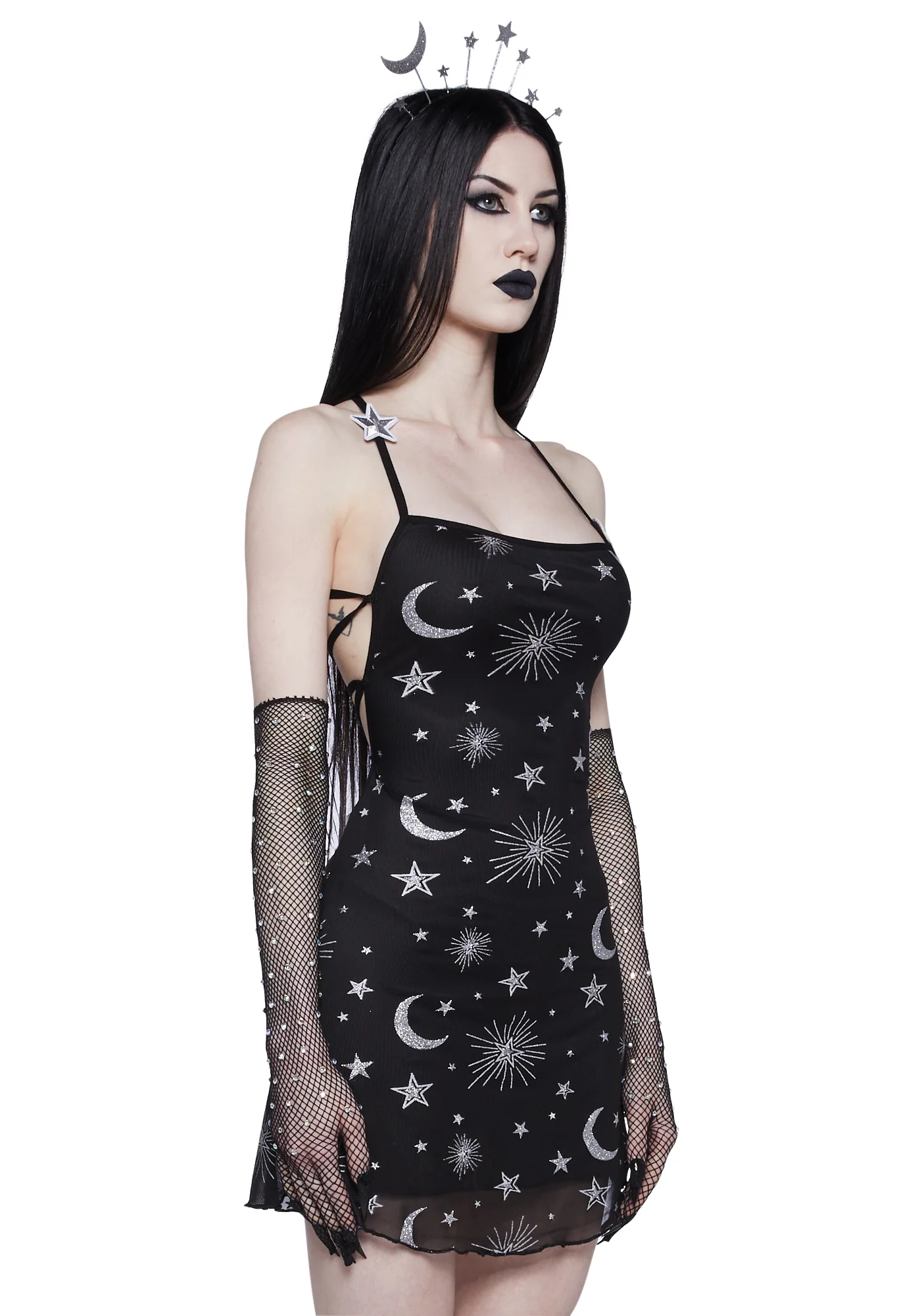 Among The Moon Dress And Headband Costume - Image 3