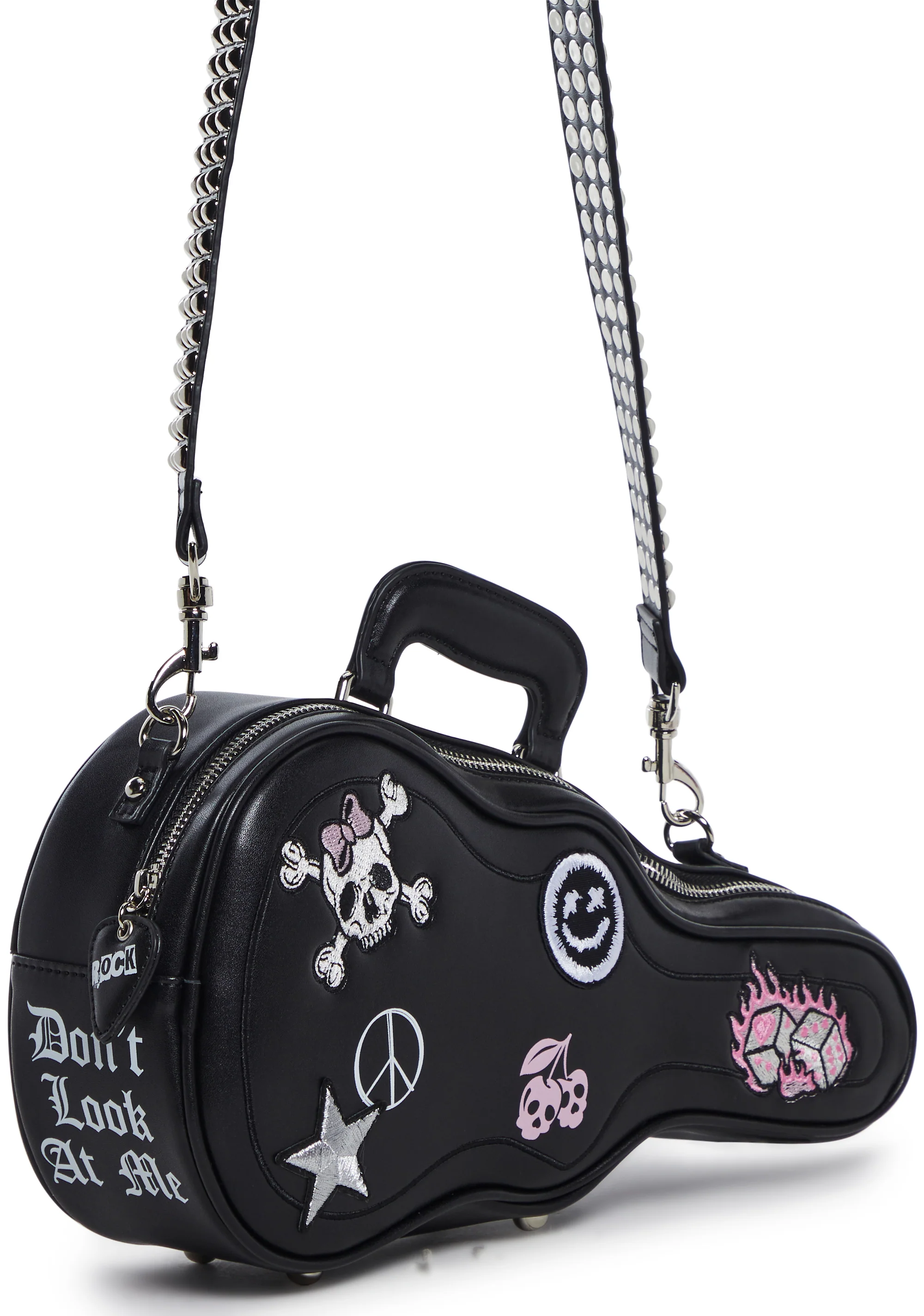 Amped Up Mini Guitar Crossbody Bag - Image 4