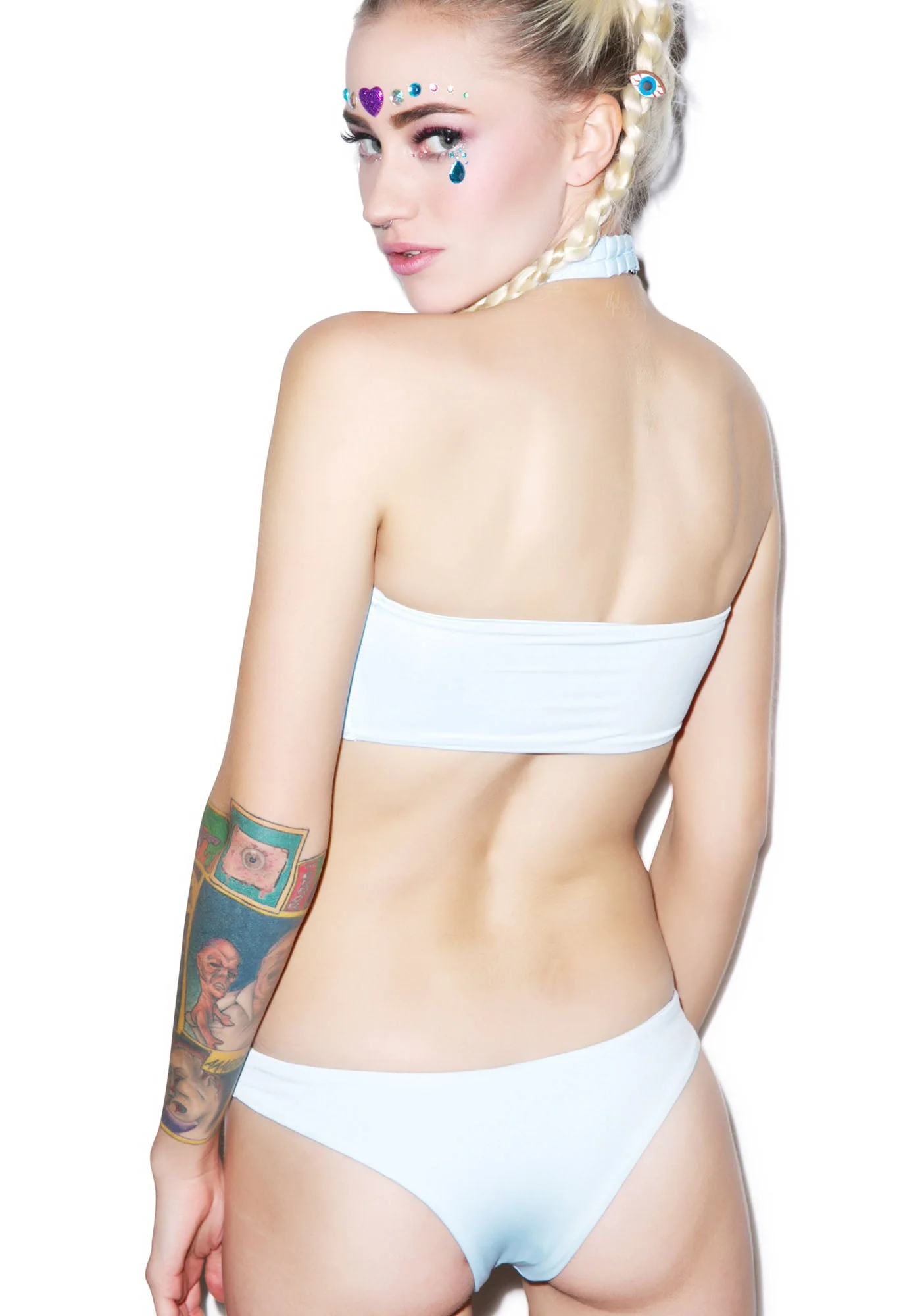 Andi One Piece Swimsuit - Light Blue - Image 4