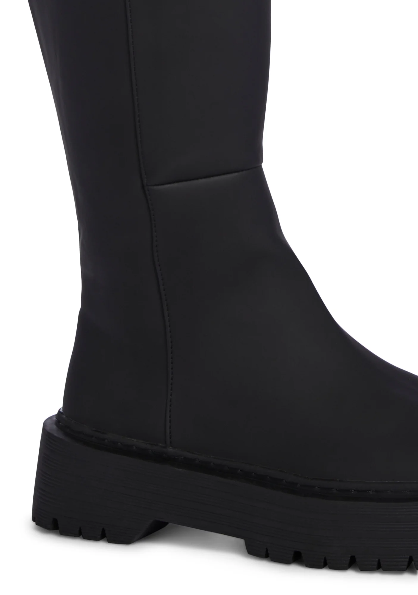 Aneira Knee High Boots - Black - Image 2