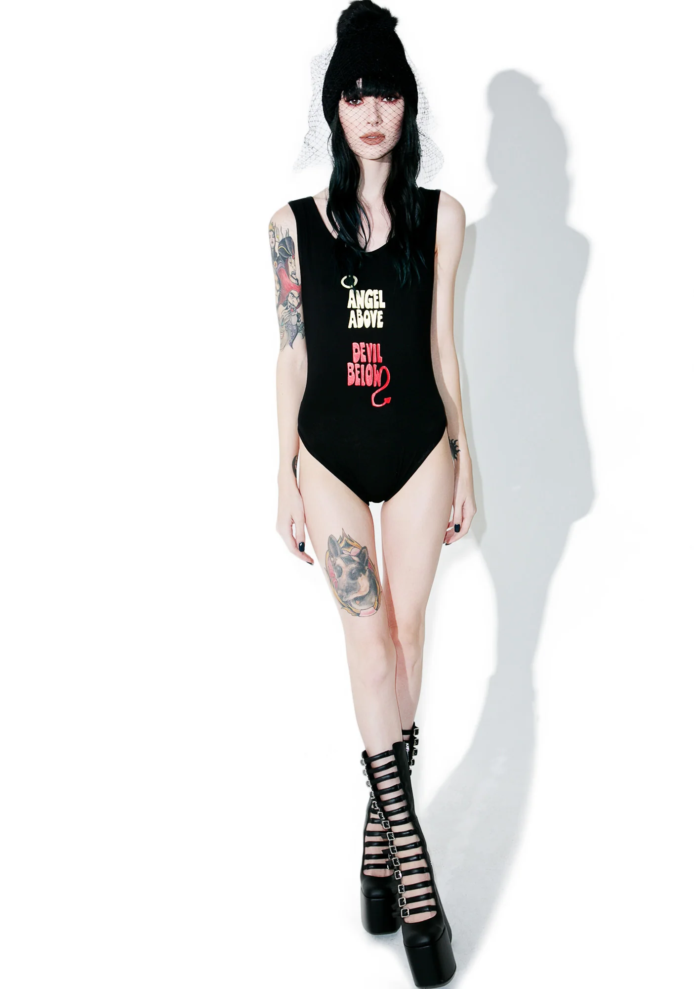 Angel Above Devil Below Bodysuit - Image 5