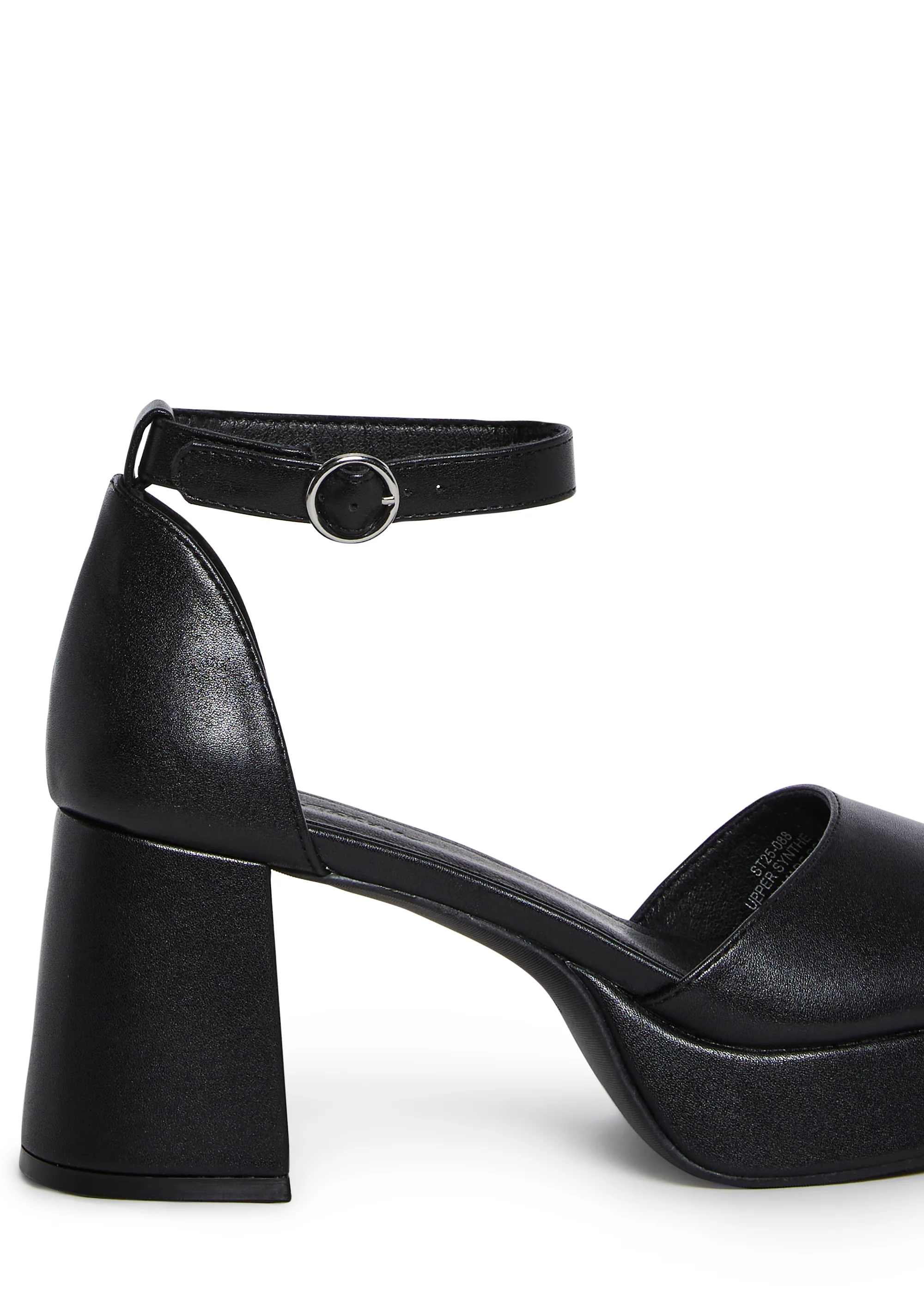 Soft Waltz Platform Sandals - Black - Image 2