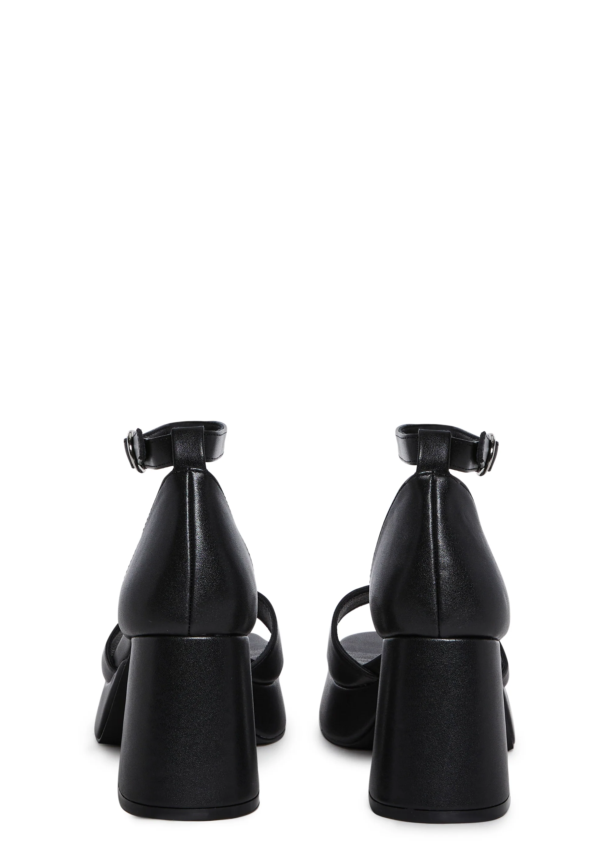 Soft Waltz Platform Sandals - Black - Image 4