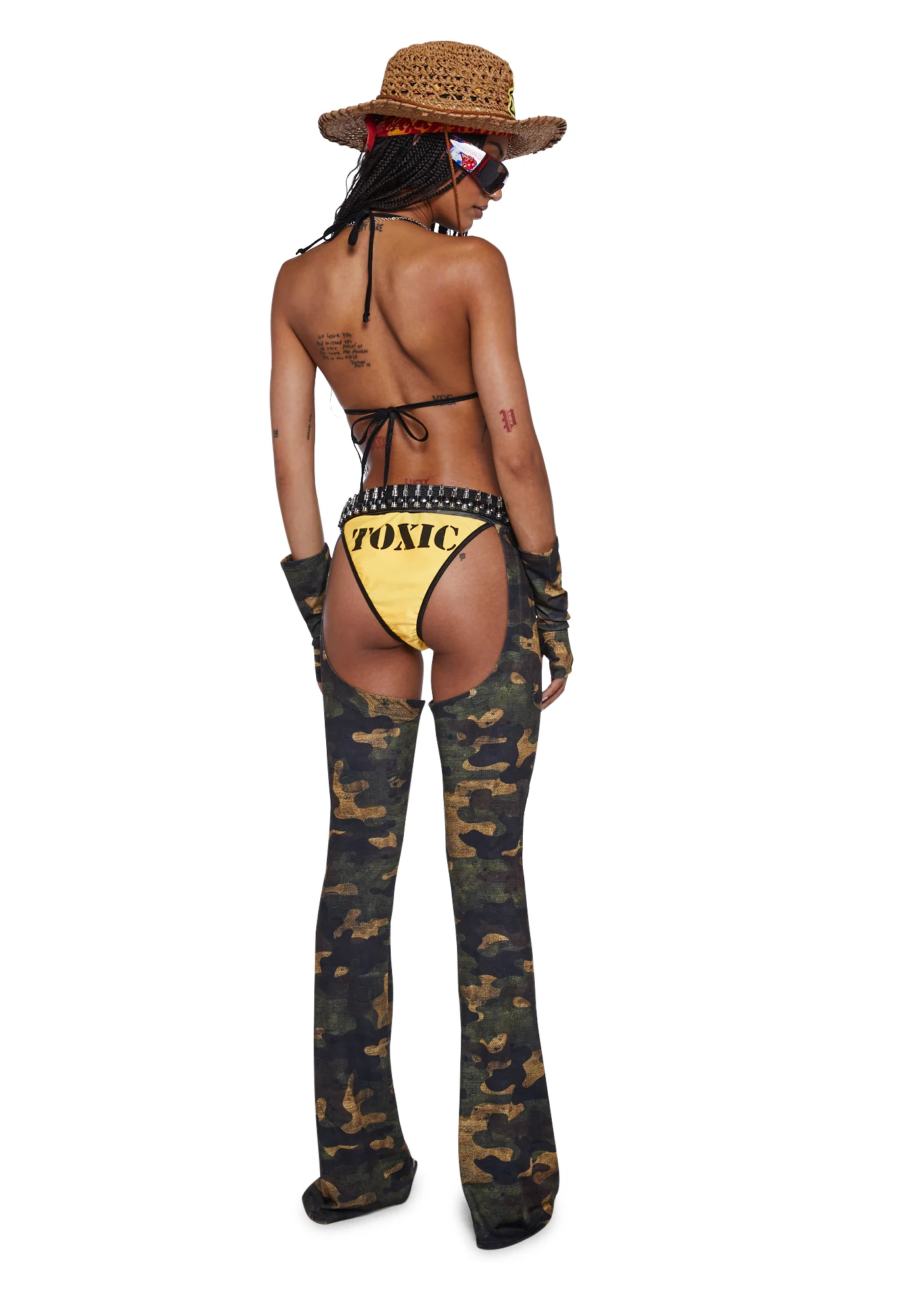 Apocalyptic Cowgirl Costume Set - Image 4
