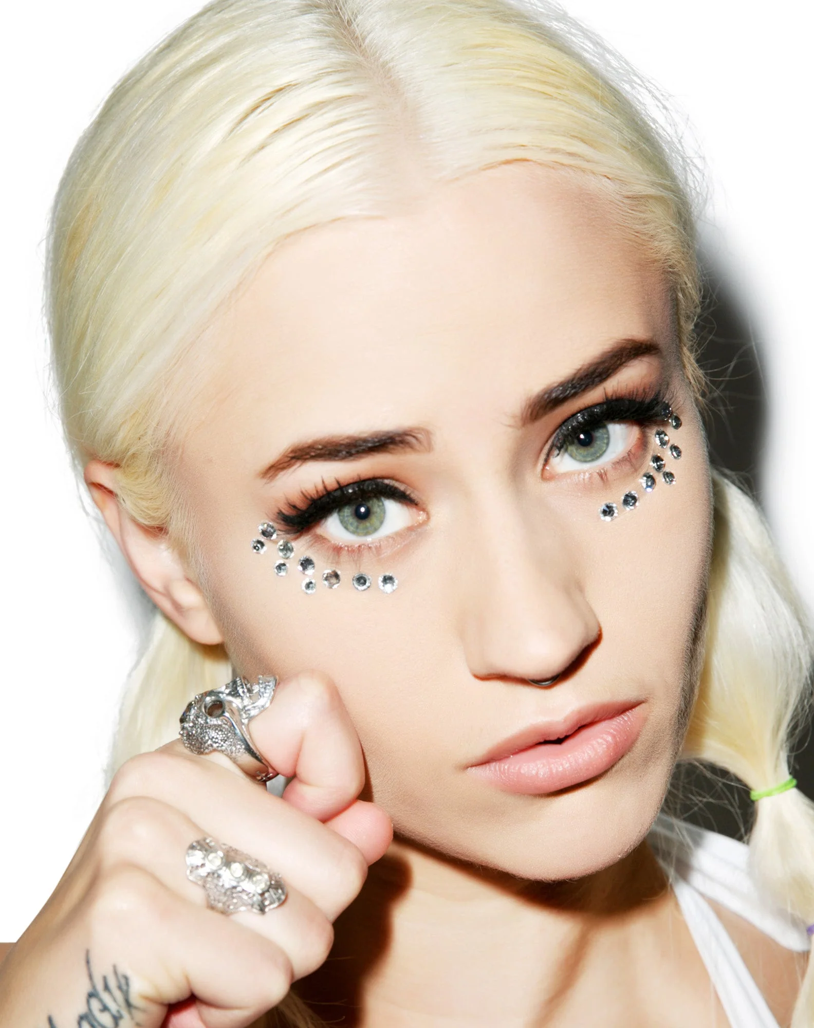 Arctic Face Jewels - Off White - Image 4