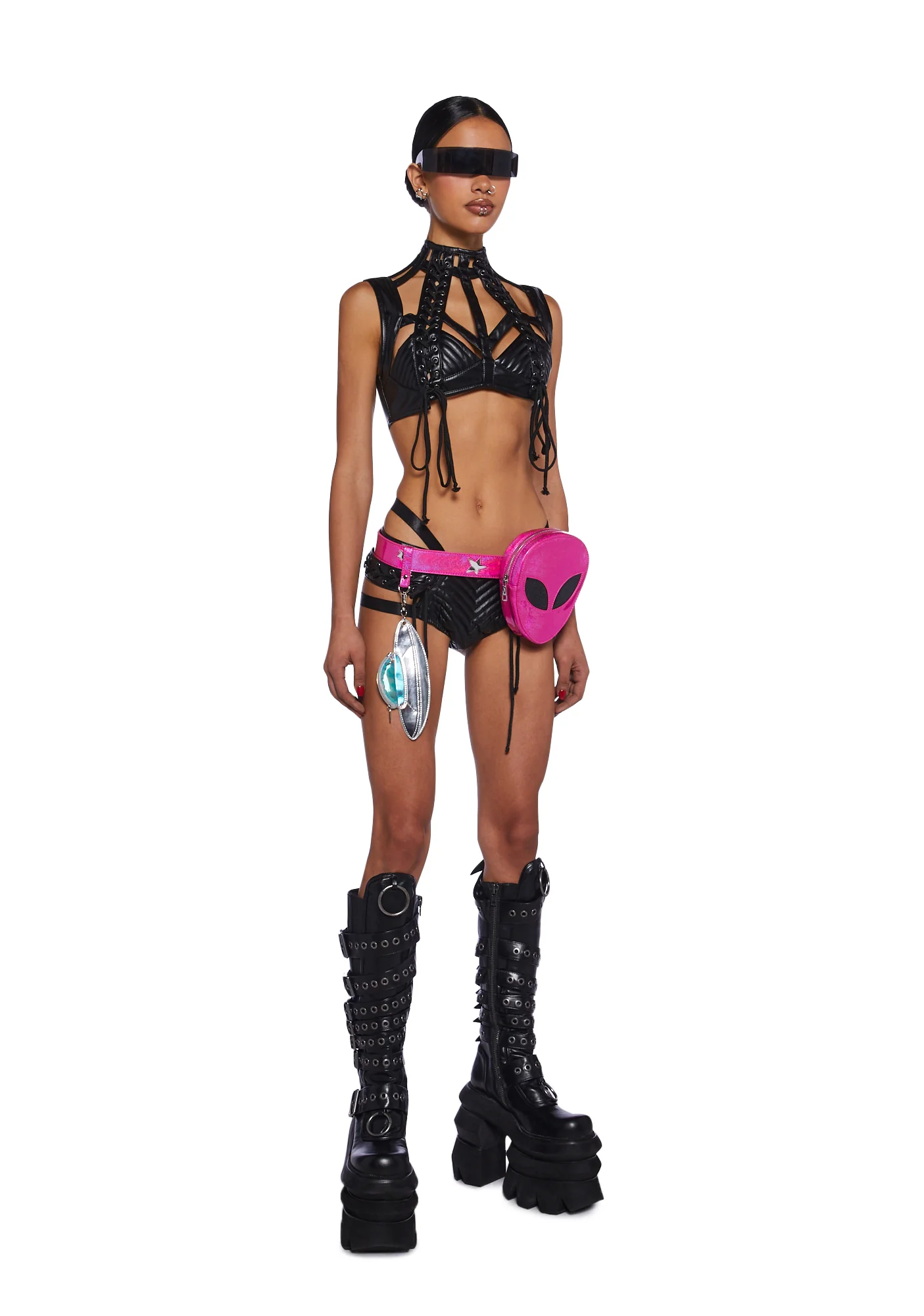 Area 51 Fanny Pack - Pink - Image 5