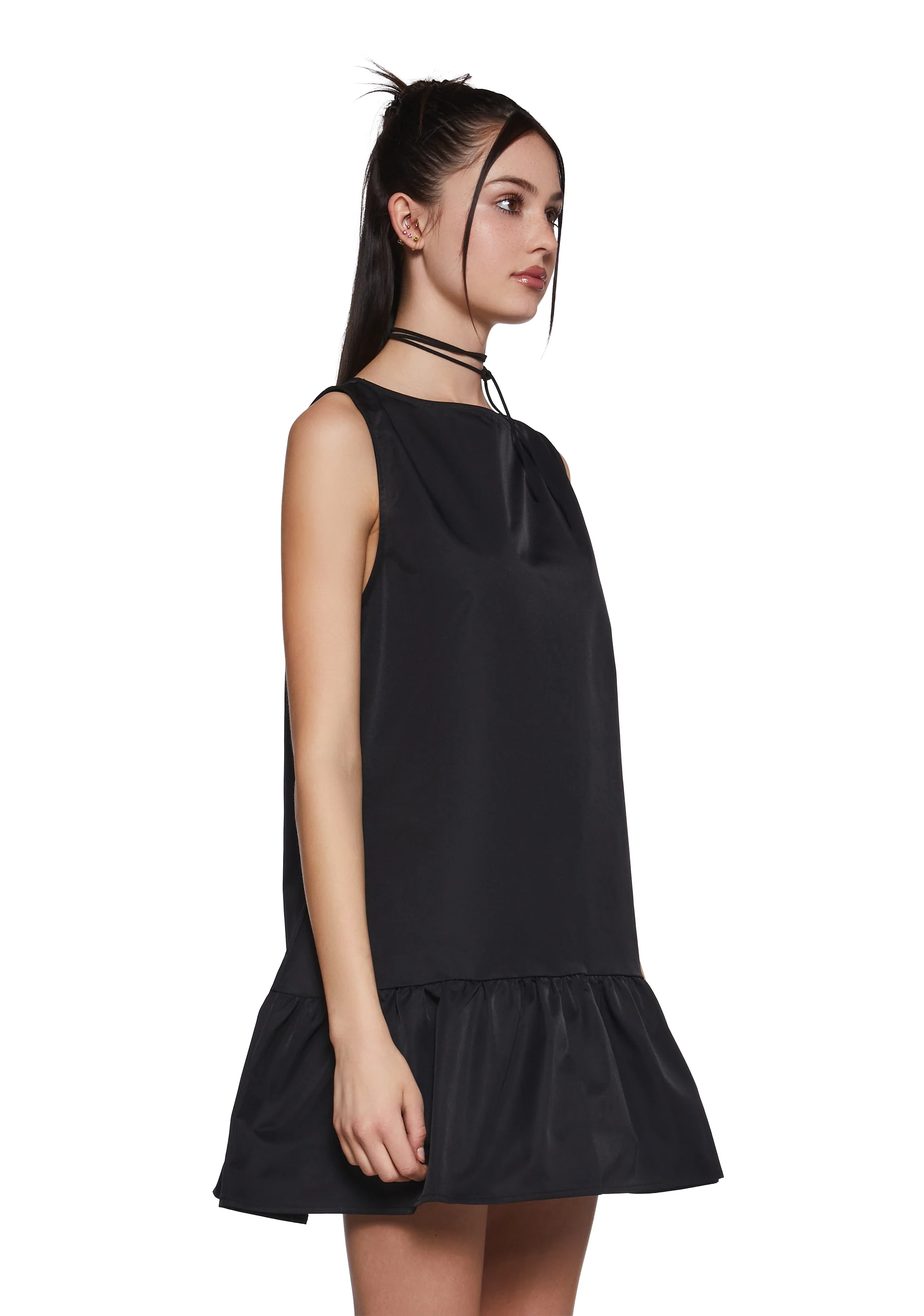 Arkana Babydoll Mini Dress - Image 3