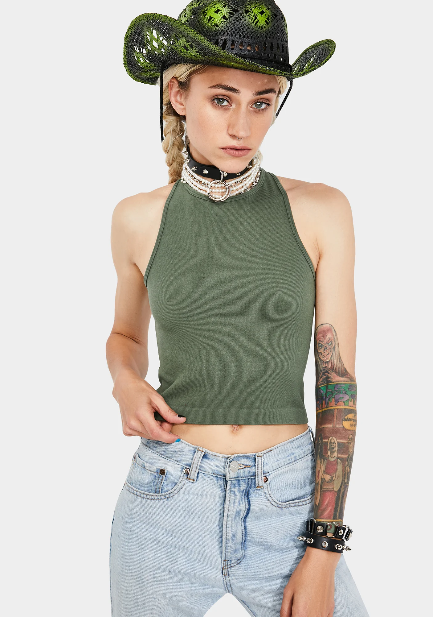 Army Hayley Racerback Brami Top - Image 2