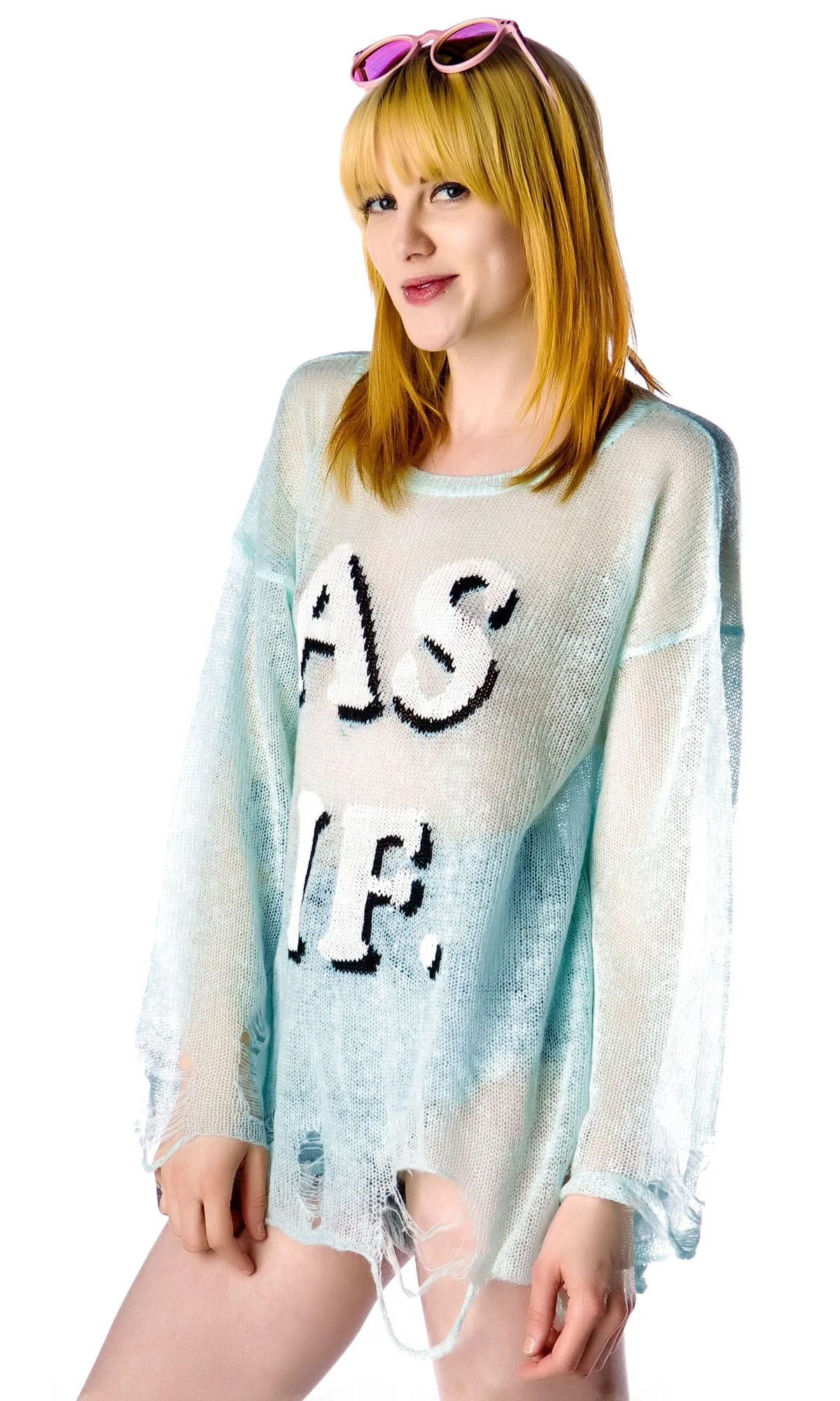 As If Lennon Sweater - Pink - Image 8