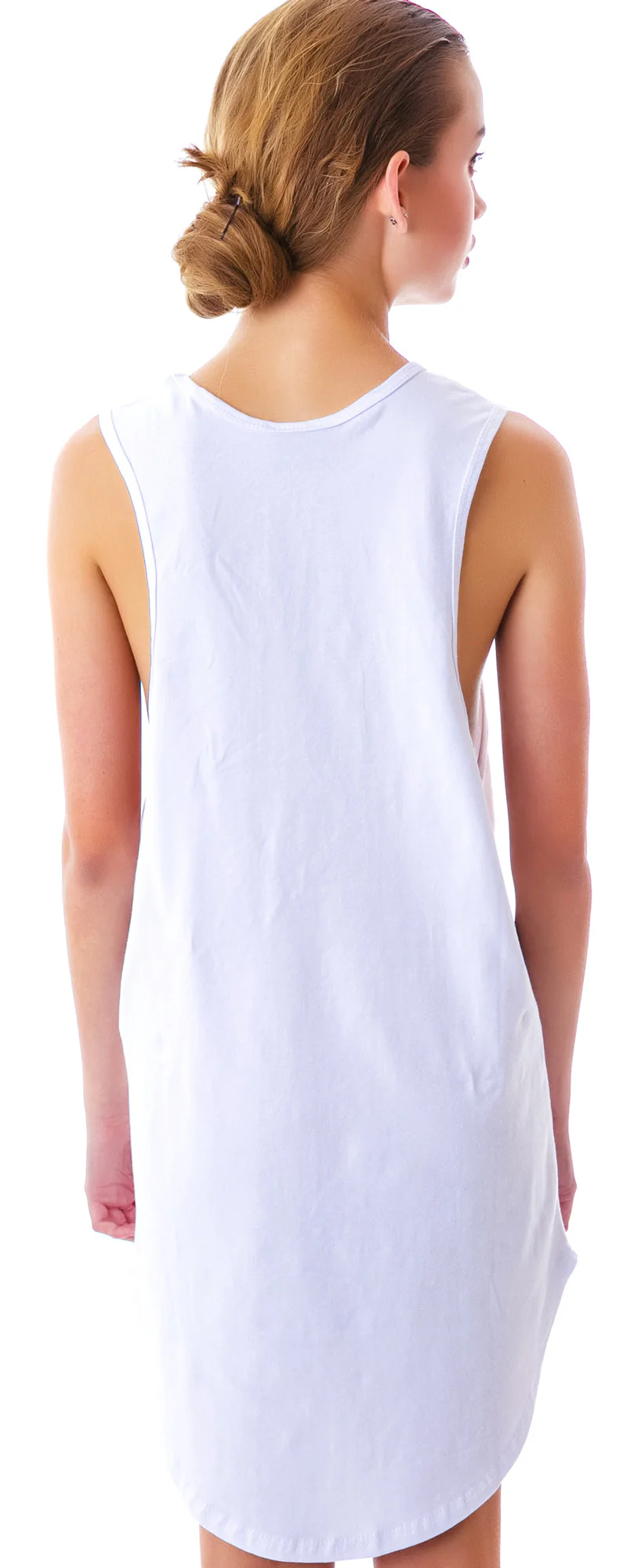 ASAP Long Jersey Tank - White - Image 2