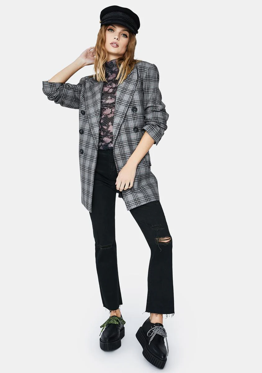 Ashby Plaid Blazer - Image 3