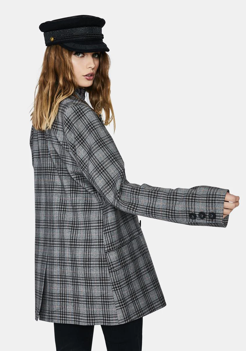 Ashby Plaid Blazer - Image 4