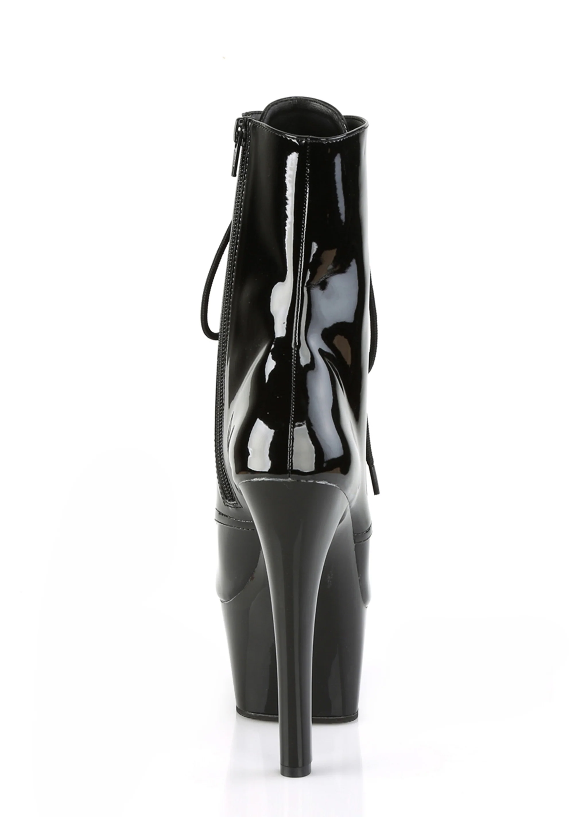 Aspire-1020 Platform Ankle Boots-Black - Image 4