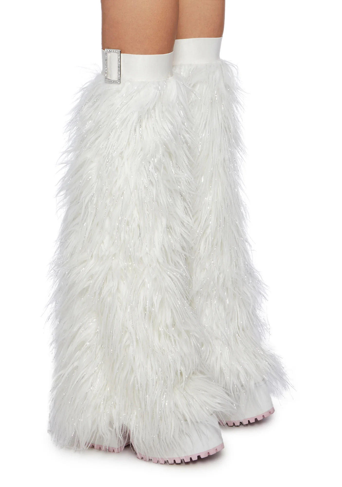 Astro Arctic Faux Fur Leg Warmers - Image 2