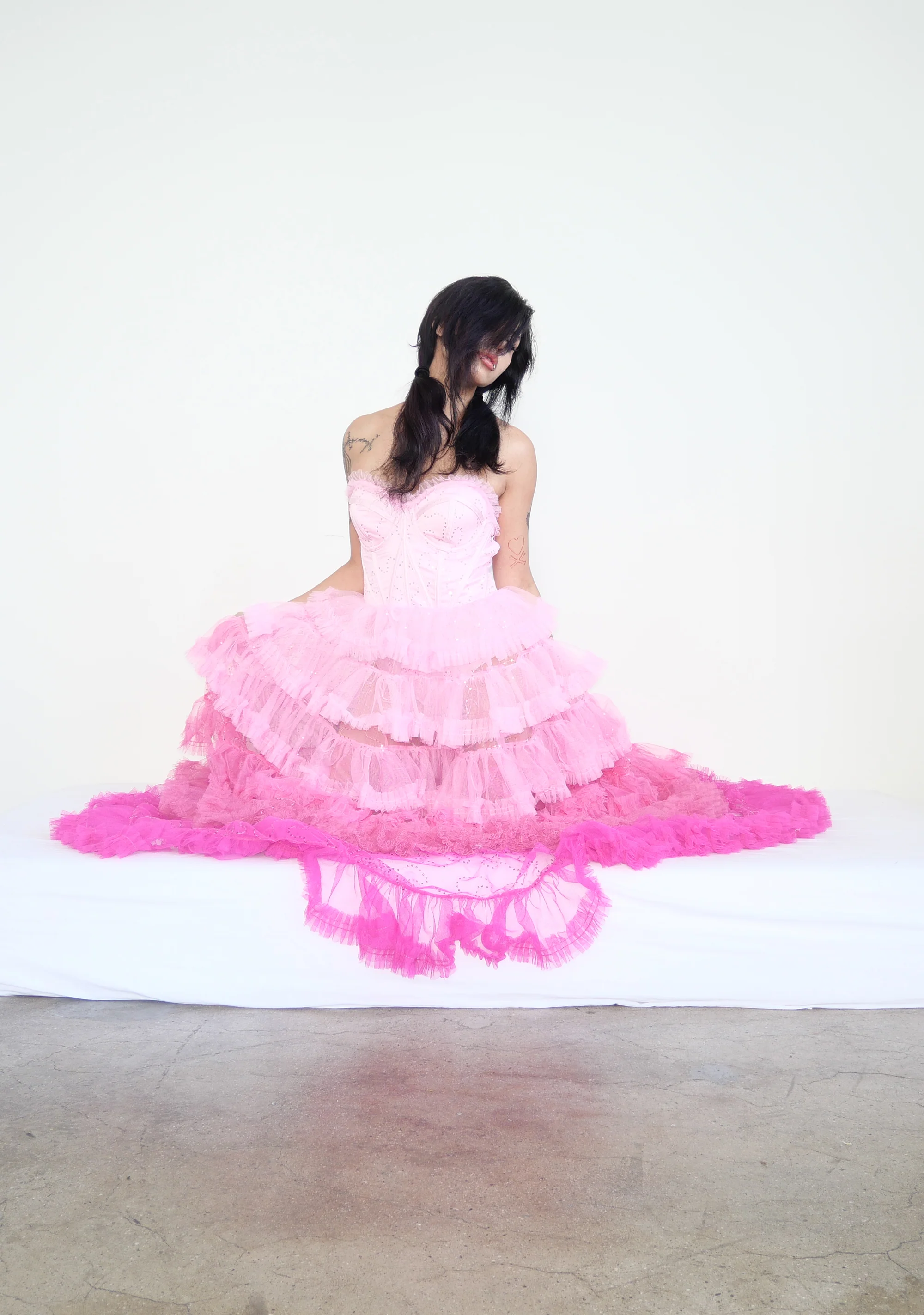 At The Altar Maxi Dress - Pink - Image 7